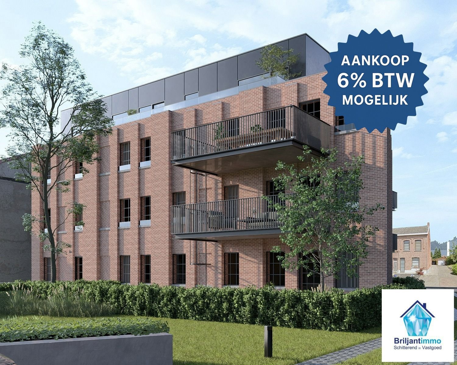 Gelijkvloers 1 slpkmr appartement met terras en privé tuin foto 4