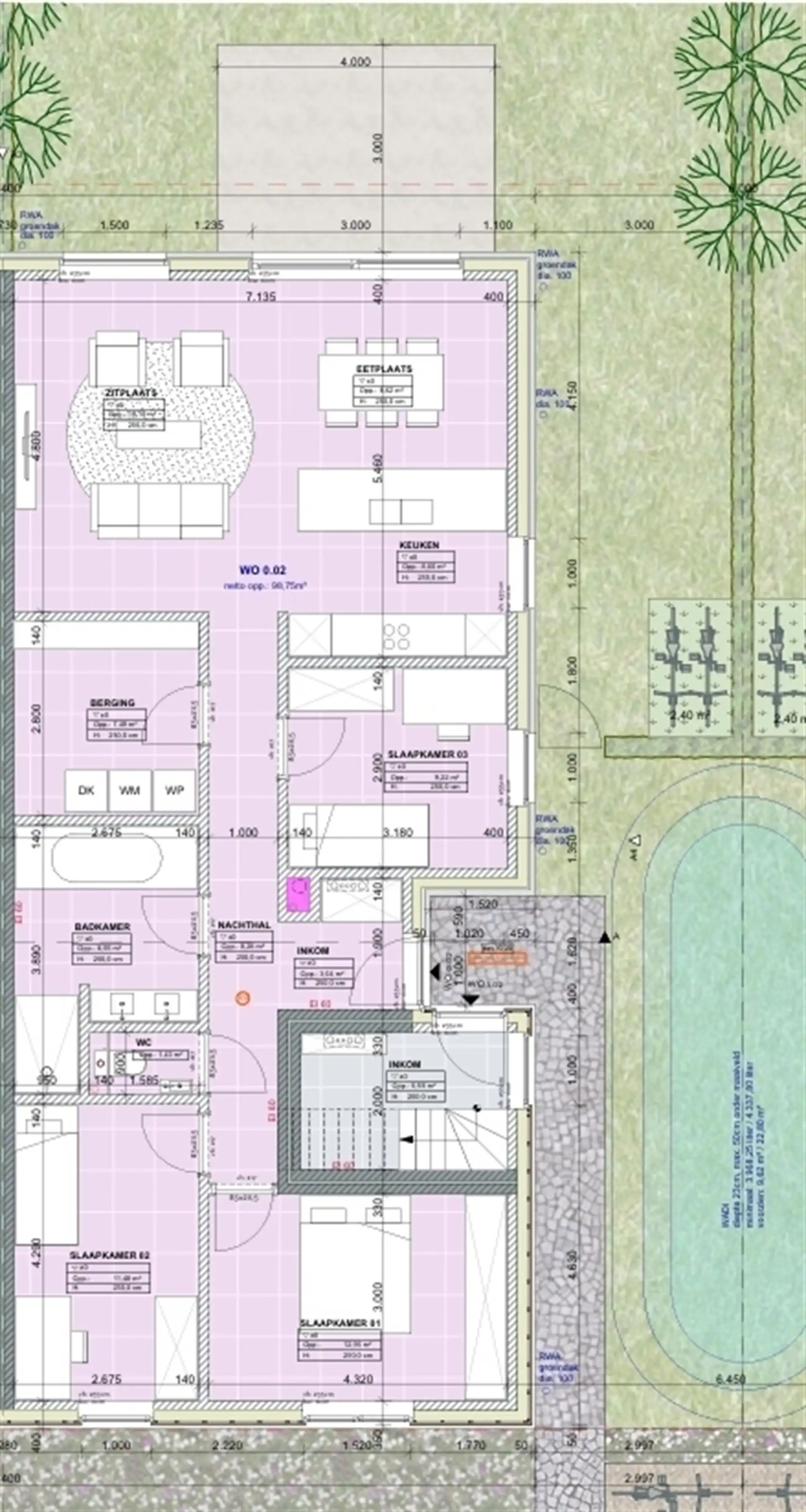 Gelijkvloers appartement met 3 slaapkamers en tuin! foto 13