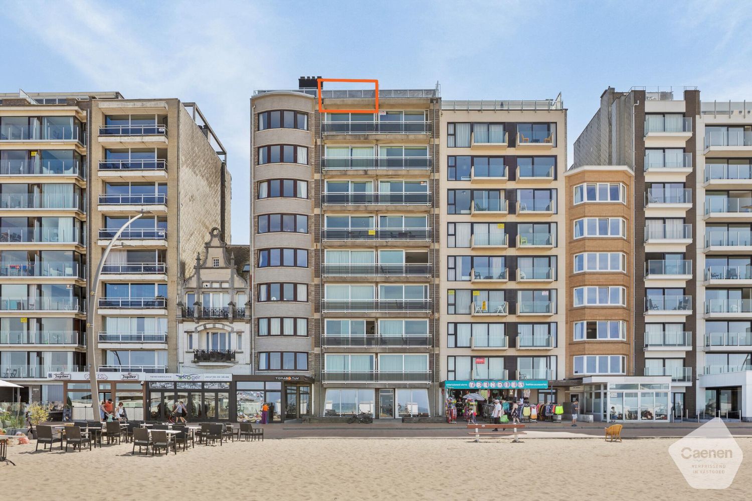 Gerenoveerde penthouse met terrassen en schitterend zeezicht! foto 7