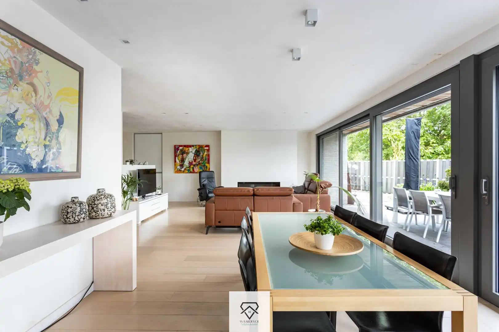 Tijdloze architectenwoning in het groene Louise-Marie te koop foto 15