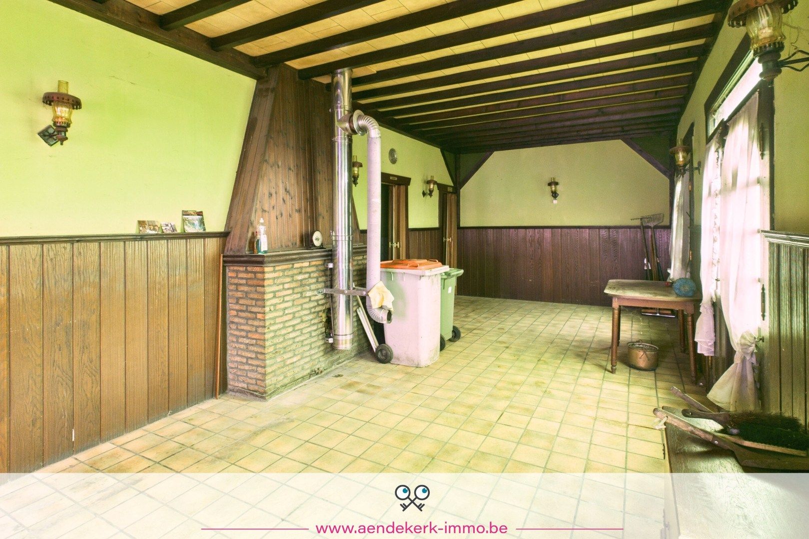 Te renoveren woning met handelsruimte en bijgebouw in Kessenich foto 4