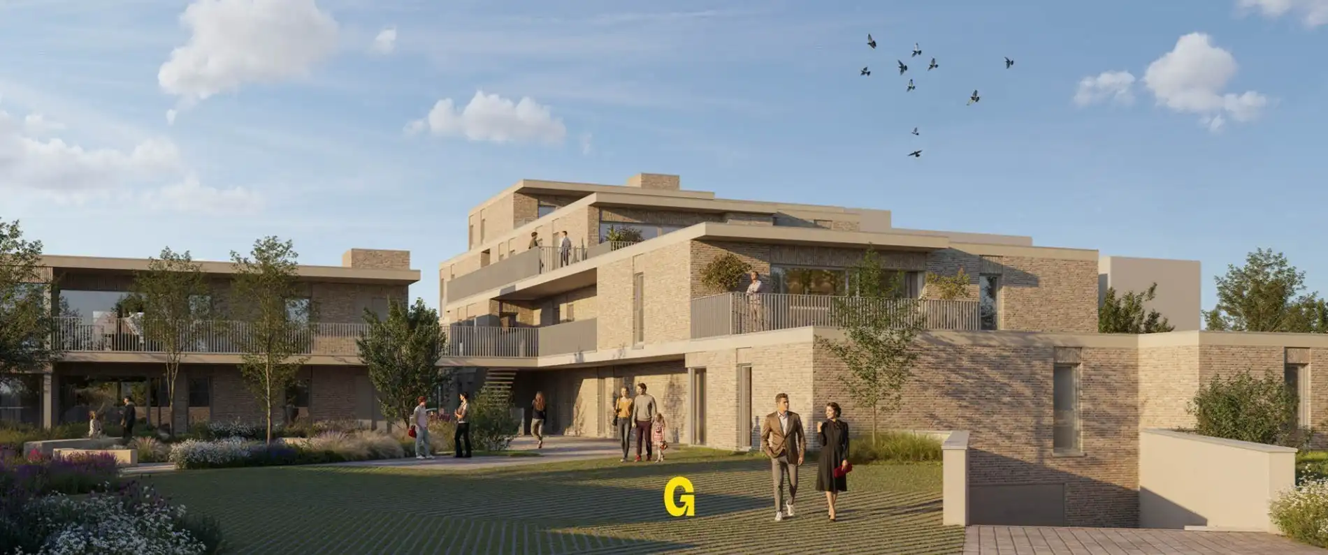 Nieuwbouwappartement op de 3de verdieping met 3 slaapkamers en terras, in res. de Boomgaard vlakbij het centrum van Hoeselt foto 5