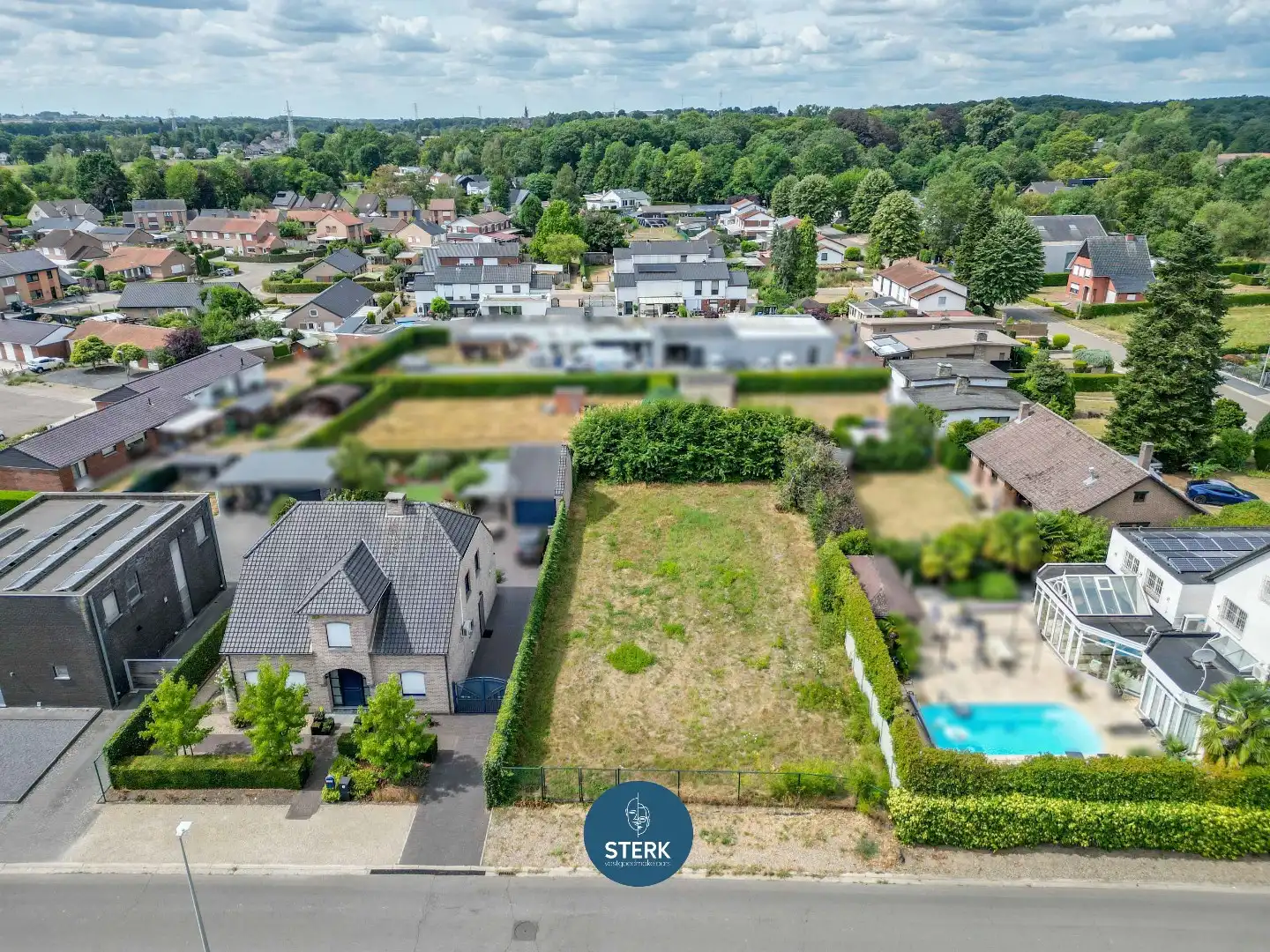 BOUWGROND VAN 6A 39CA VOOR OPEN BEBOUWING OP EEN TOPLOCATIE TE LANAKEN !  foto 2