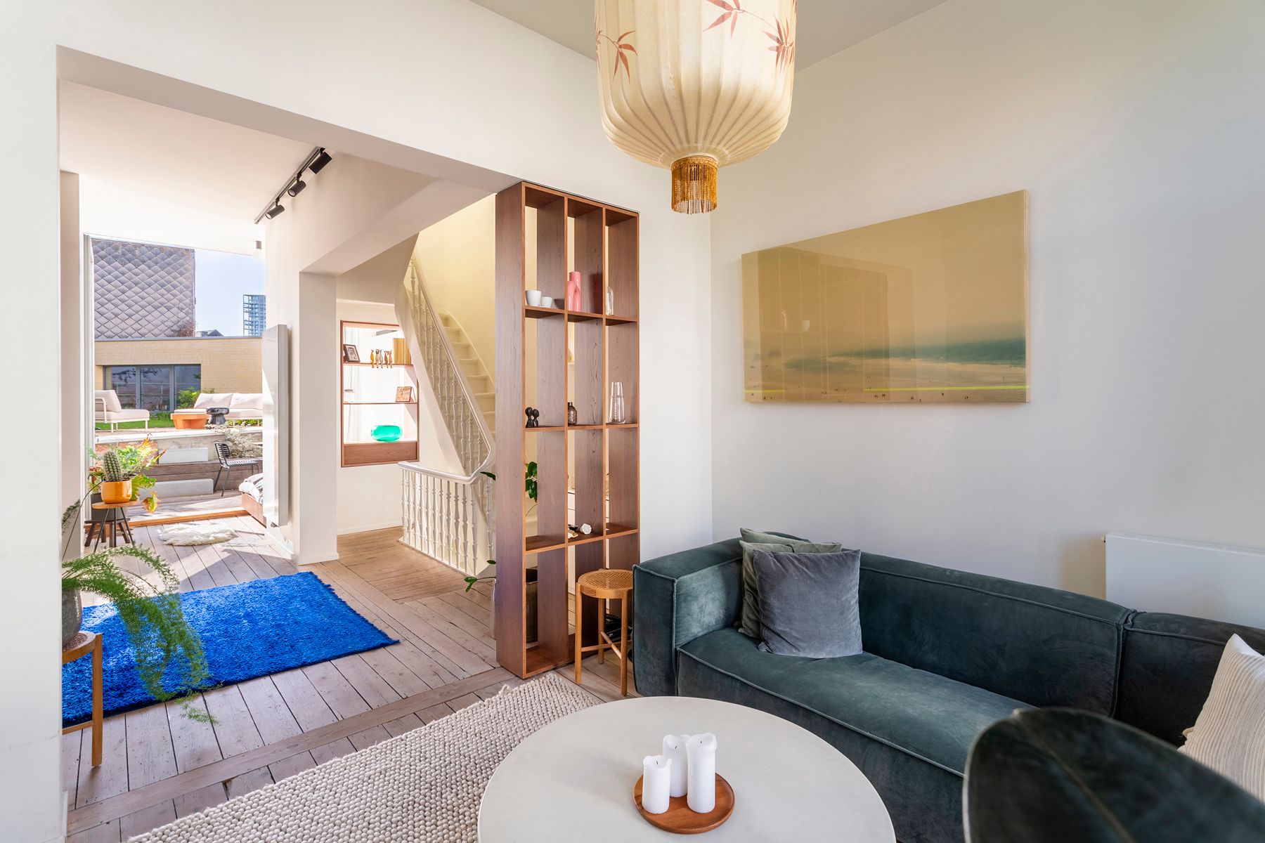 Hippe stadswoning aan de Troonplaats met buitenruimte foto 5