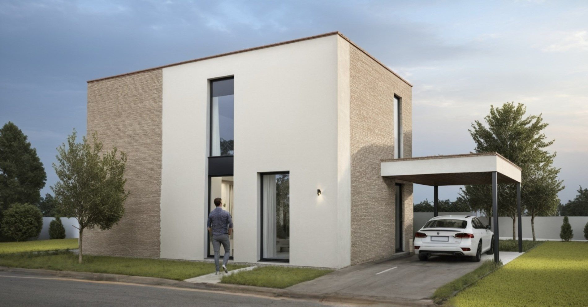 Vrijstaande nieuwbouwwoning met 3 slaapkamers in een rustige omgeving foto {{pictureIndex}}