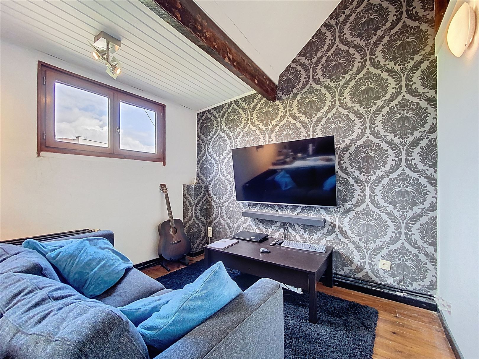 Gezellige duplex studio met terras foto 2