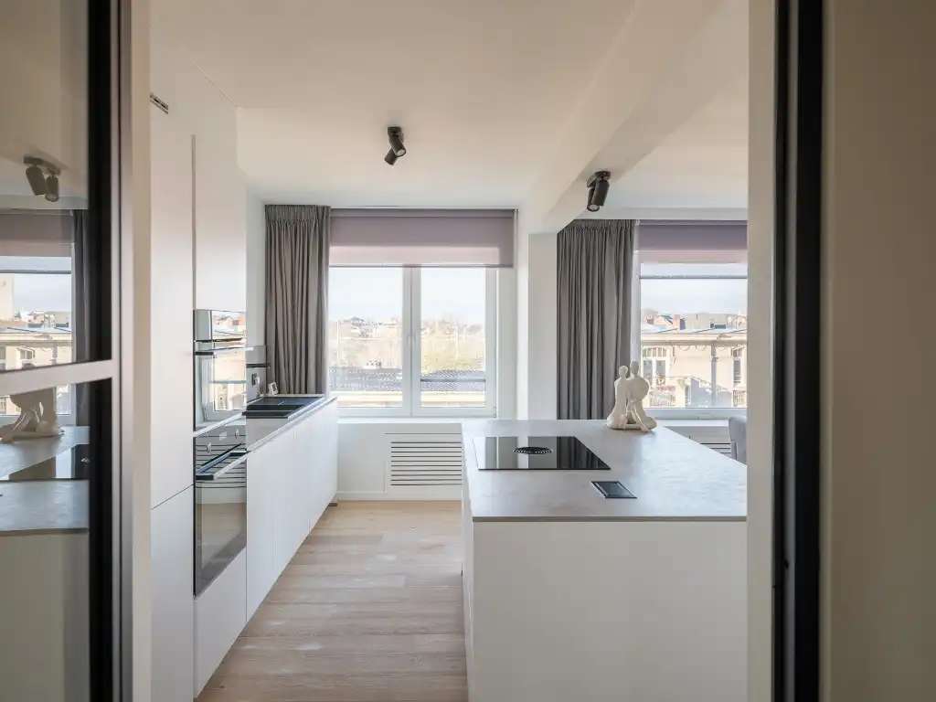 Ruim en lichtrijk 3 slpk appartement met terras nabij het station Gent-Sint-Pieters foto 4