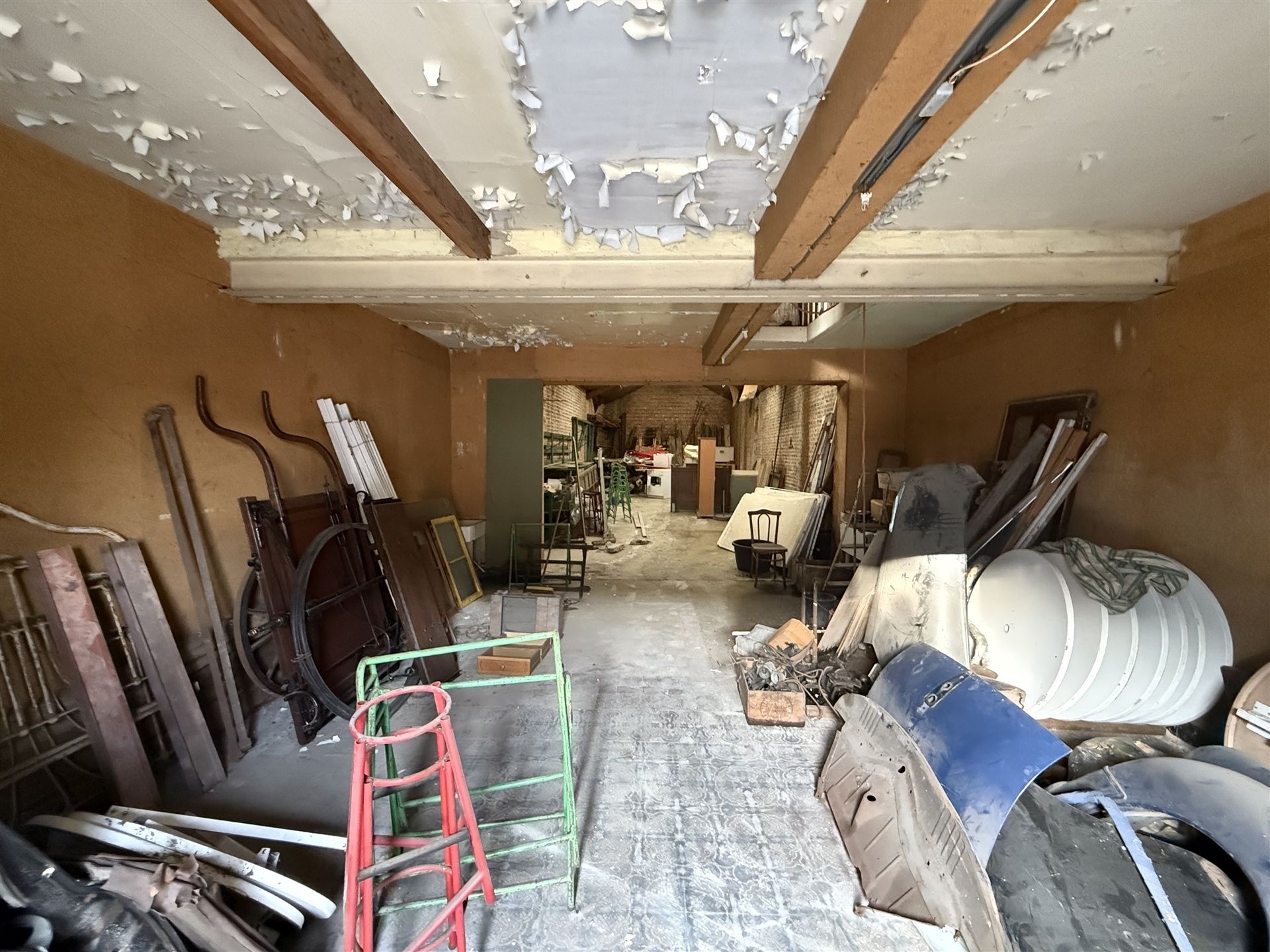 Ruime bergplaats met ontwikkelingspotentieel in het centrum van Merchtem foto 4