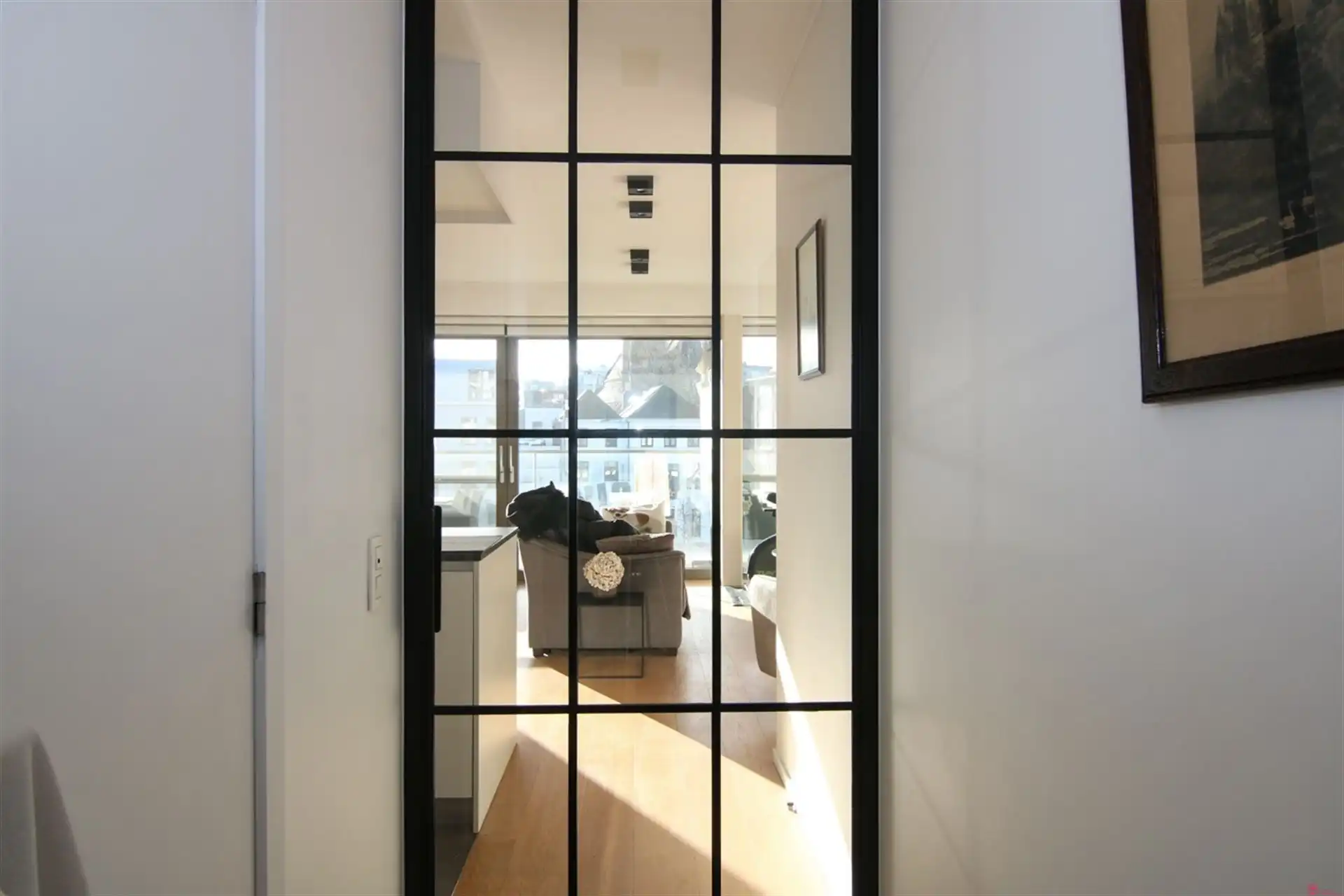 Instapklaar appartement met zonneterras en zicht op de Leie foto 3