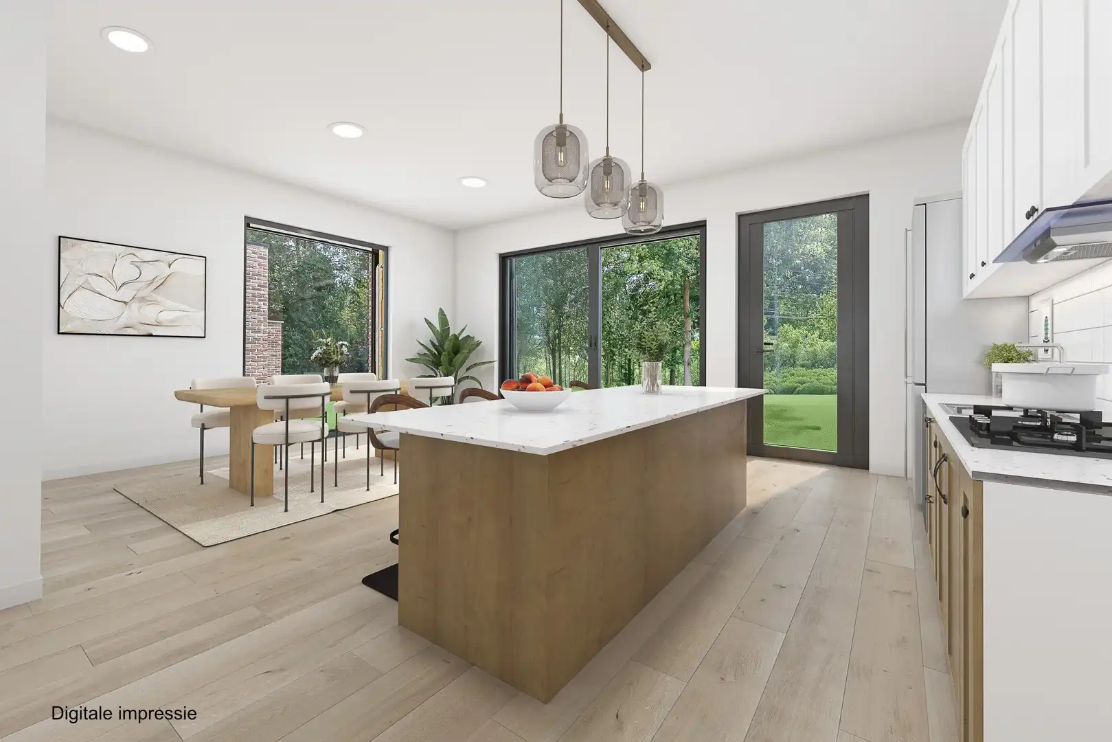 Casco woning in landelijke pastorijstijl met zuidgerichte tuin en 210 m² woonoppervlakte foto 4