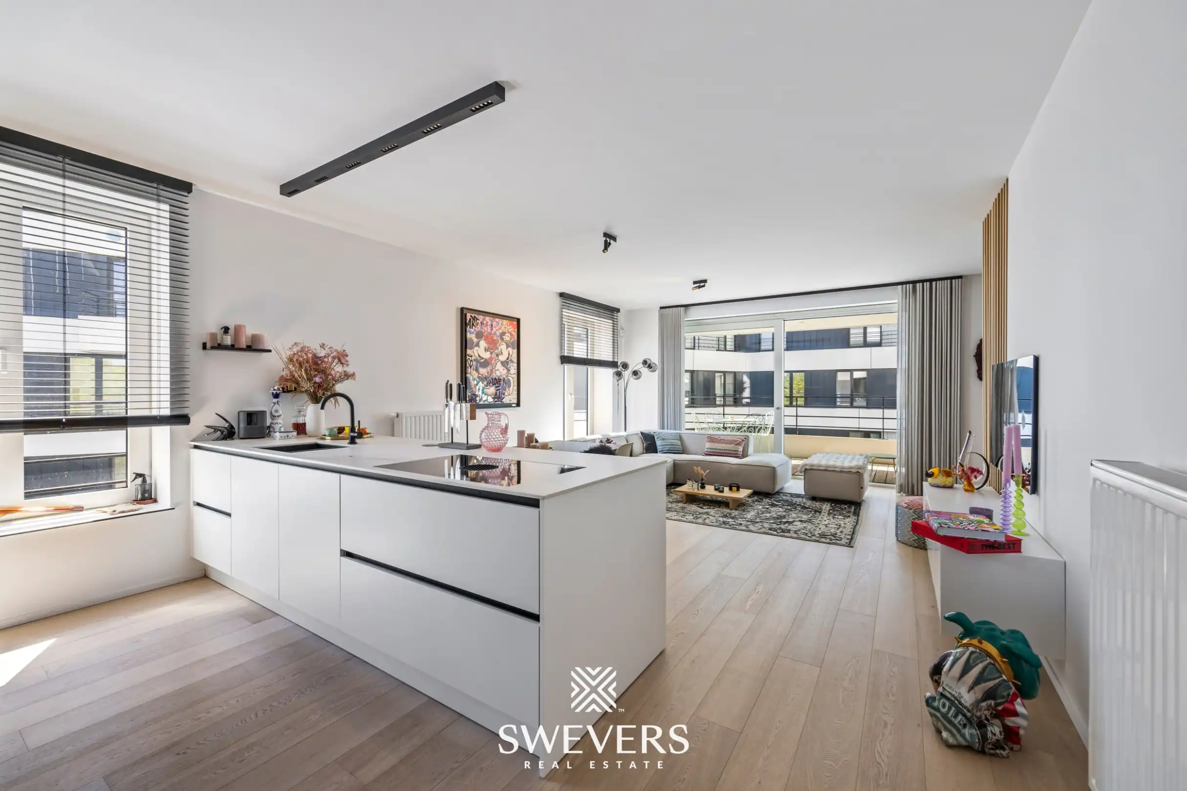 Luxueus appartement met zicht op het kanaal en ruim terras op zuidzicht in Hasselt foto 9