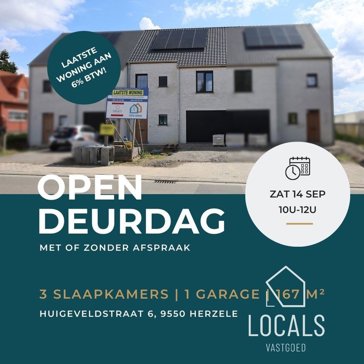 Huis te koop Huigeveldstraat 6 - 9550 Herzele