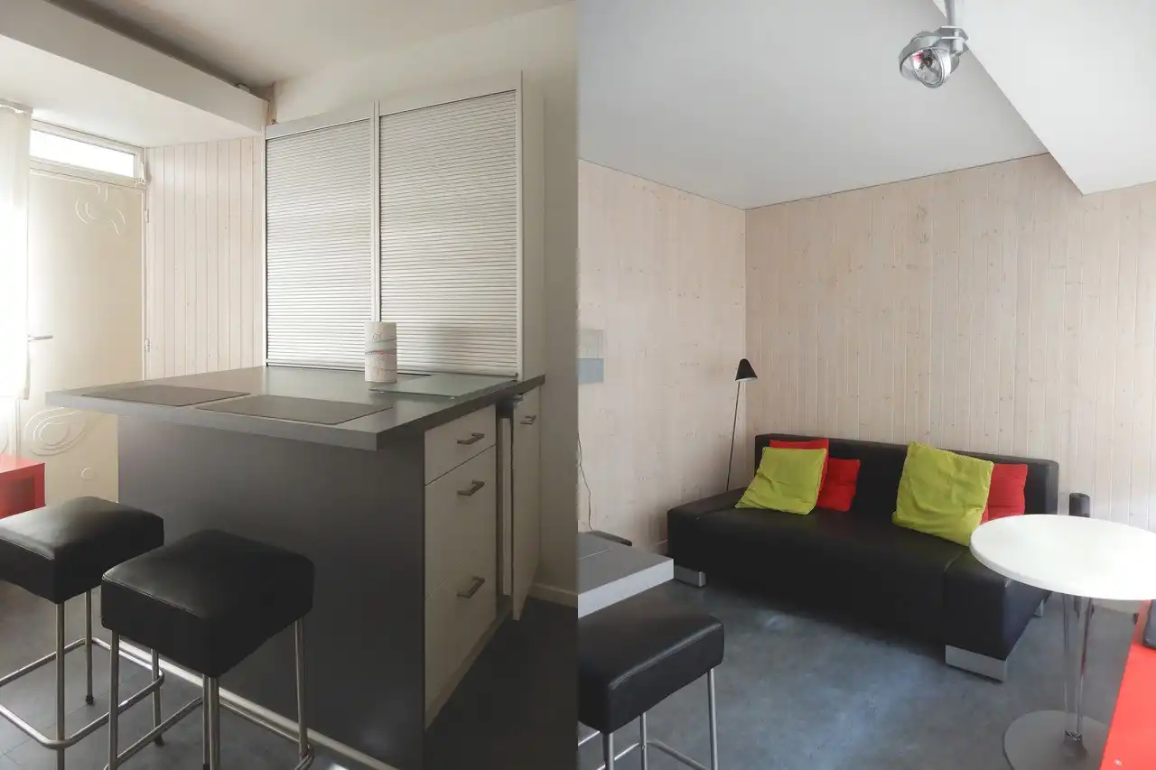 Volledig gerenoveerd 1 slaapkamer appartement te koop in het Park Atlantis te De Haan aan zee. foto 2