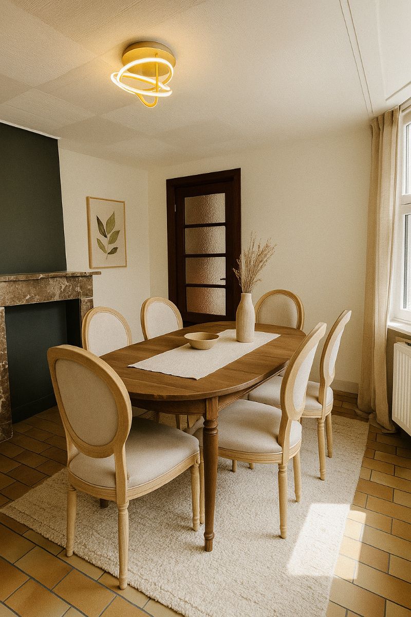Welkom in de Jules Persynstraat– waar deze charmante woning met opvallende gevel op je ligt te wachten. foto 4