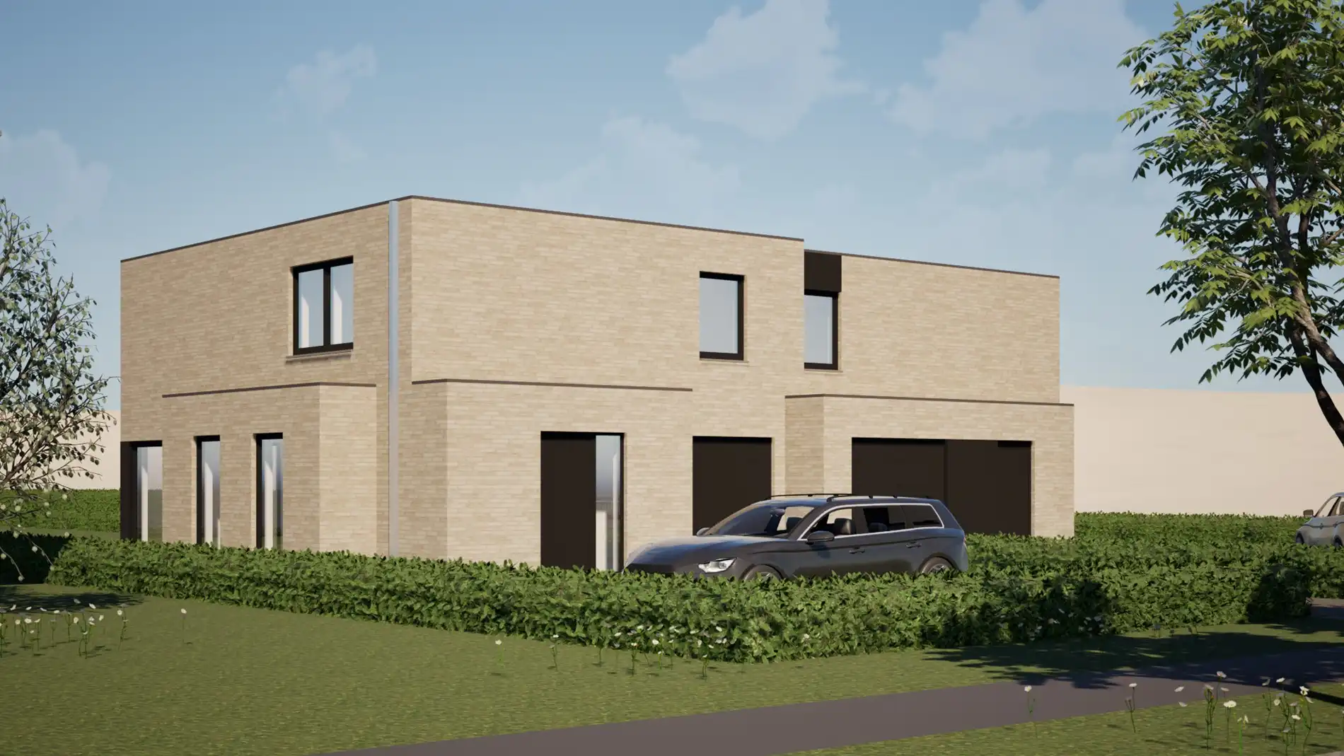 Ruime halfopen bebouwing op 851 m² met landelijke verzichten te Torhout foto 3