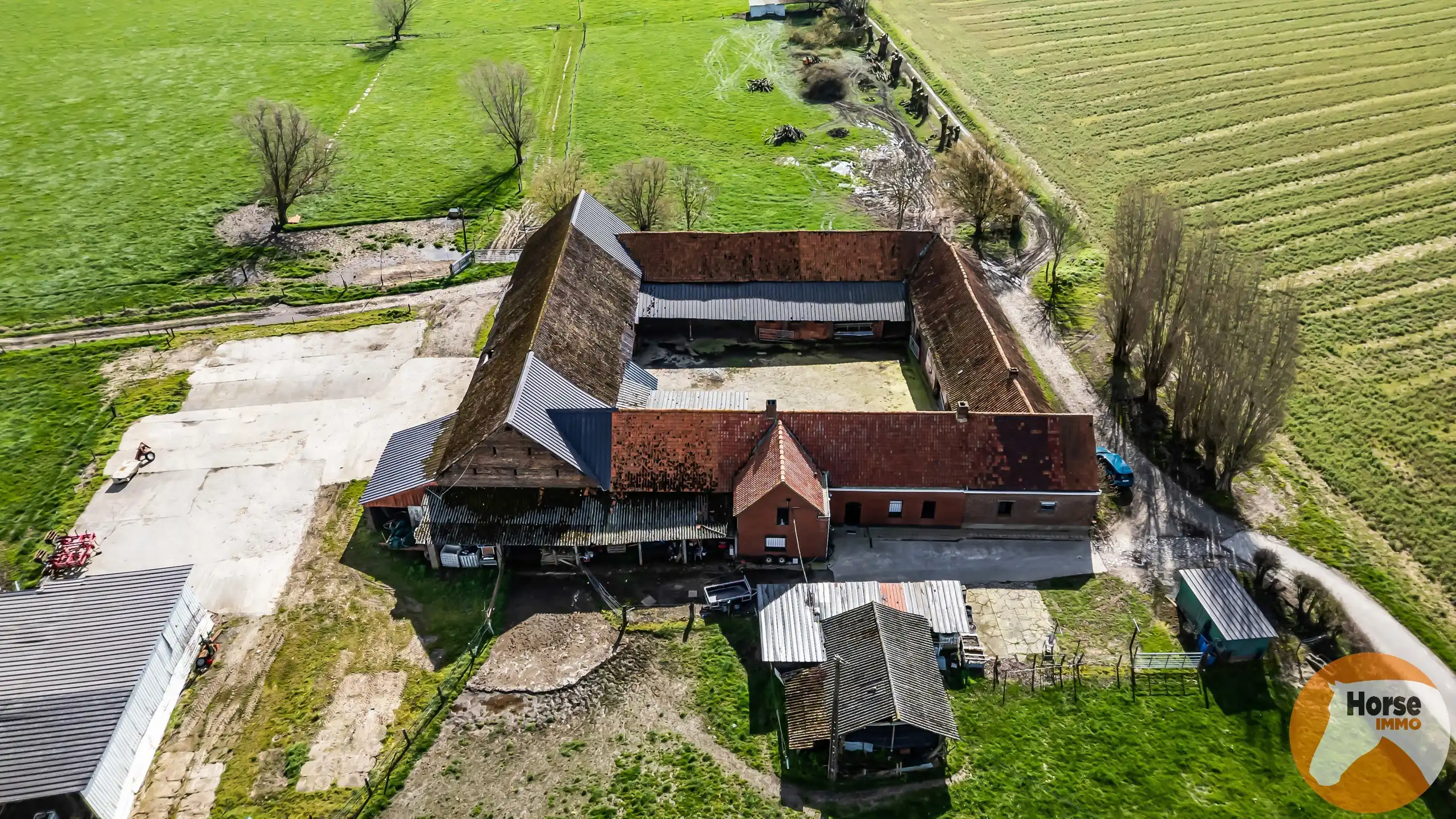 MAARKEDAL - Vierkantshoeve 1,7HA, extra grond mogelijk foto 7