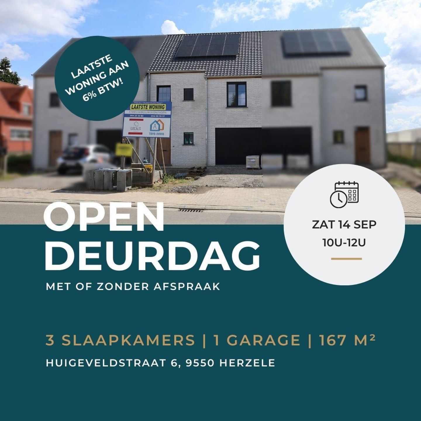 Huis te koop Huigeveldstraat 6 - 9550 Herzele