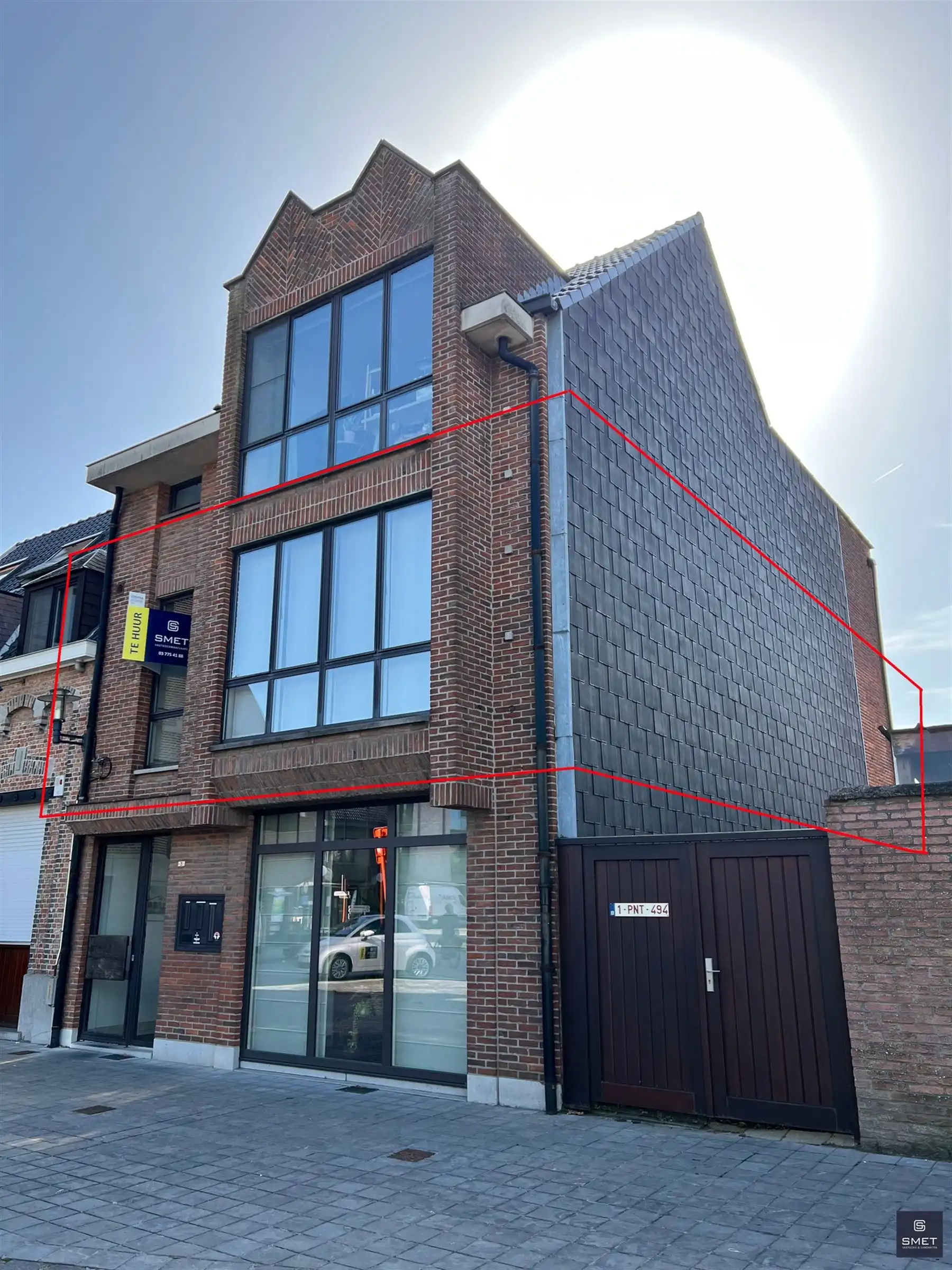 APPART. MET 2 SLPKS EN MEGAGROOT TERRAS IN CENTRUM foto 2