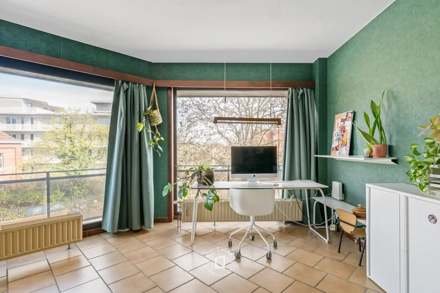** IN OPTIE NA EERSTE DELESTRE IMMO KIJKDAG ** Instapklaar appartement met terras nabij het Stadspark van Aalst foto 13