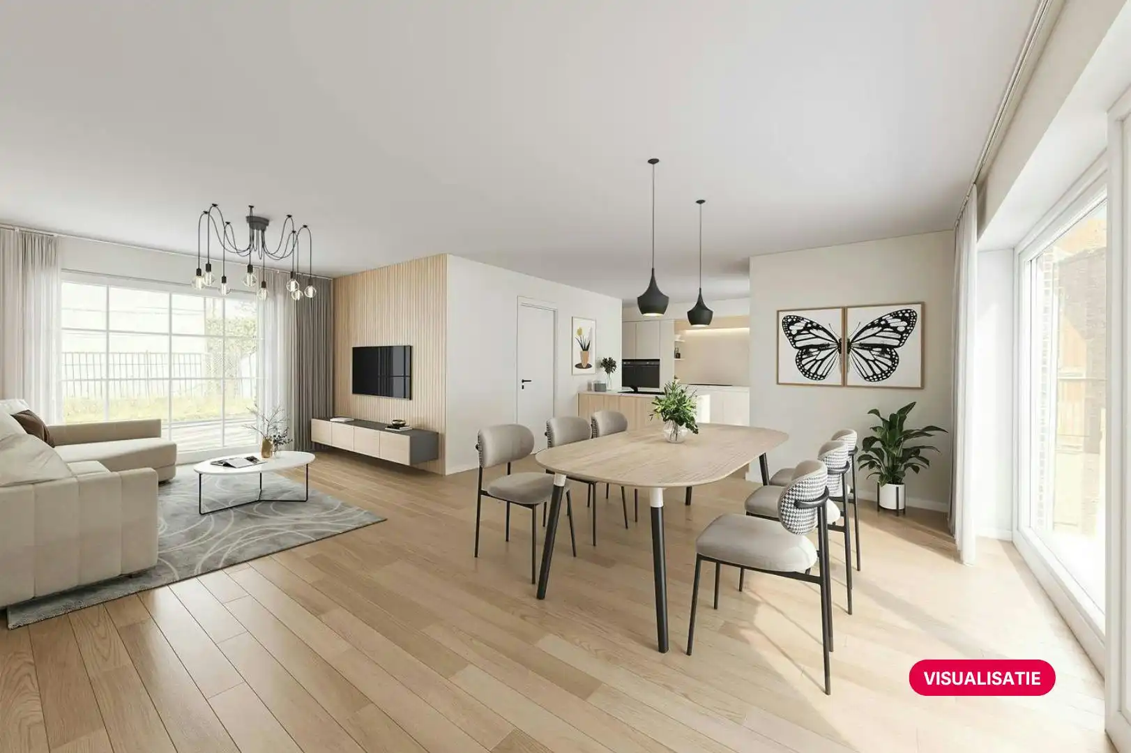 Halfopen nieuwbouwwoning te koop met 3 kamers, oprit en tuin foto 14