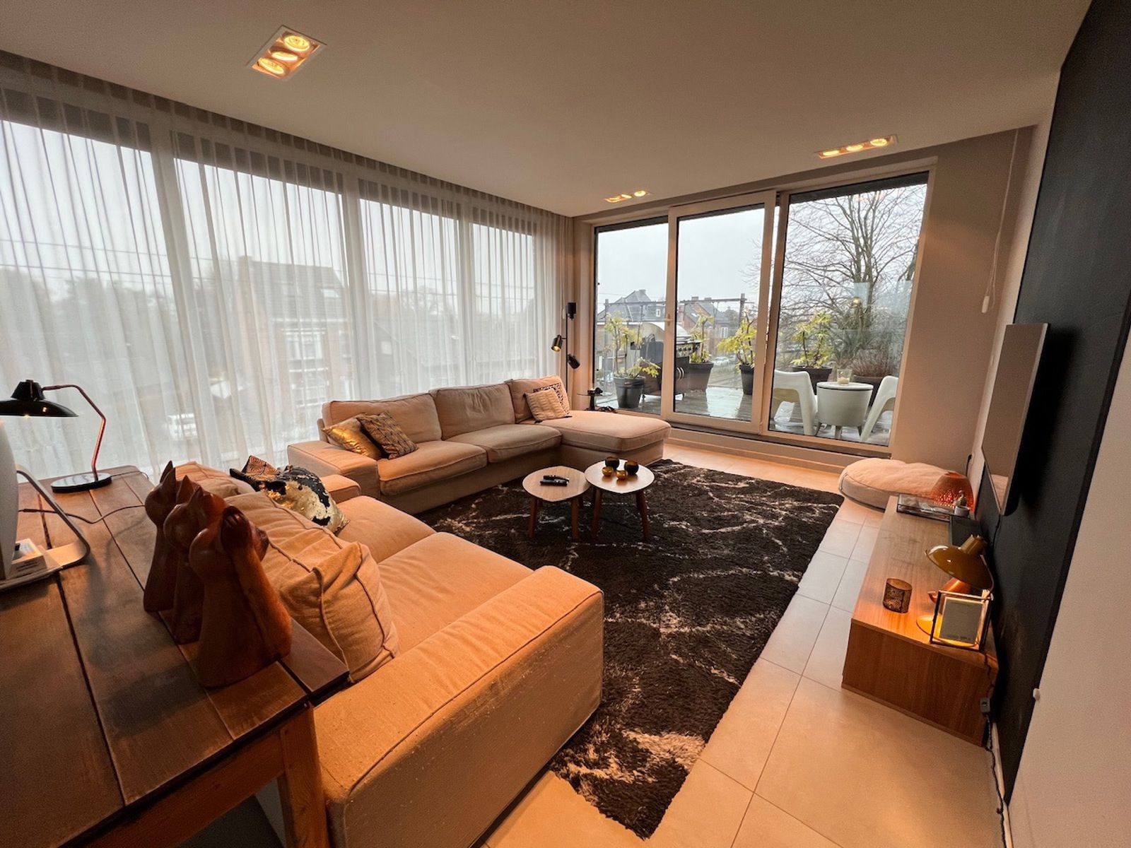 Luxueuze penthouse (136m²) met 2slpk en terras (70m²)  foto 11