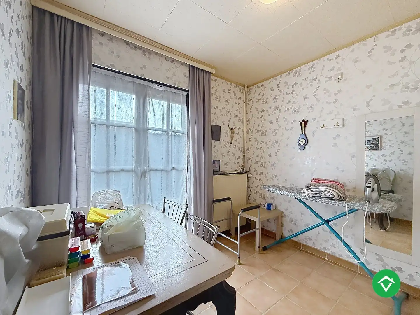 Gelijkvloerse woning met 3 slaapkamers, tuin en garage in een doodlopende straat te Roeselare foto 14