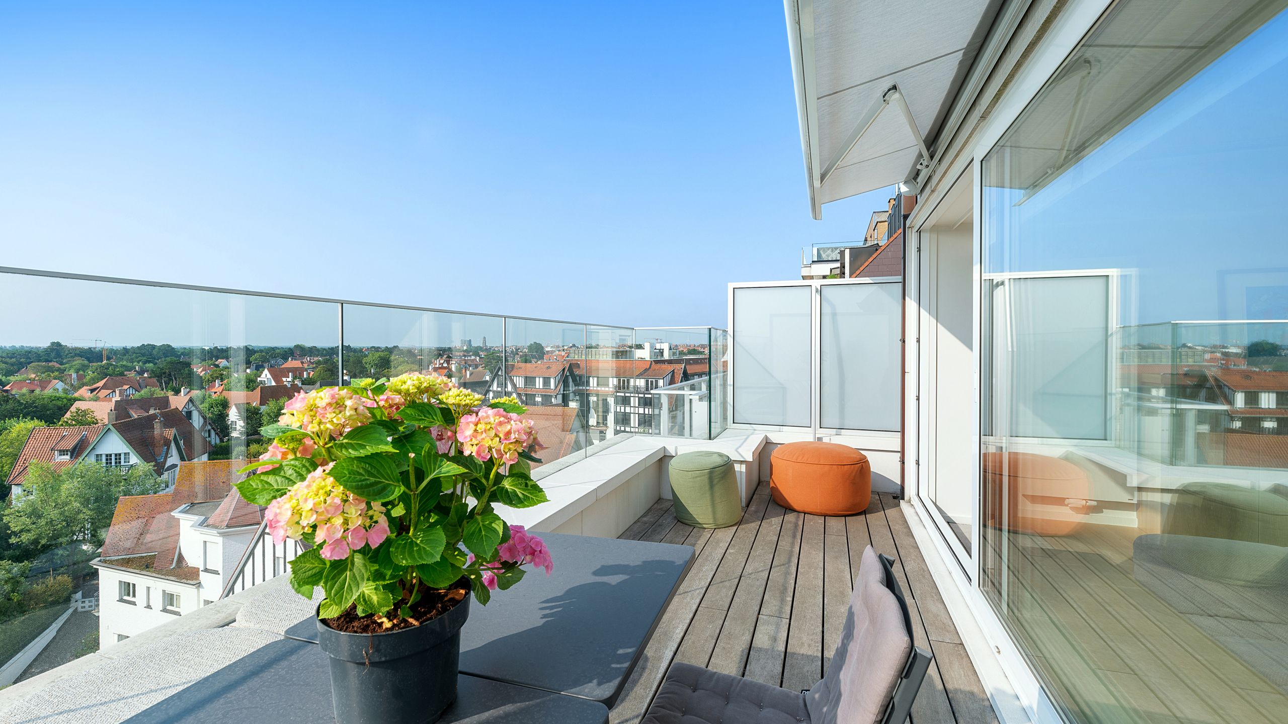 Ruim appartement 3 slpk met zonnig terras te Zoute[Kustlaan] foto 19
