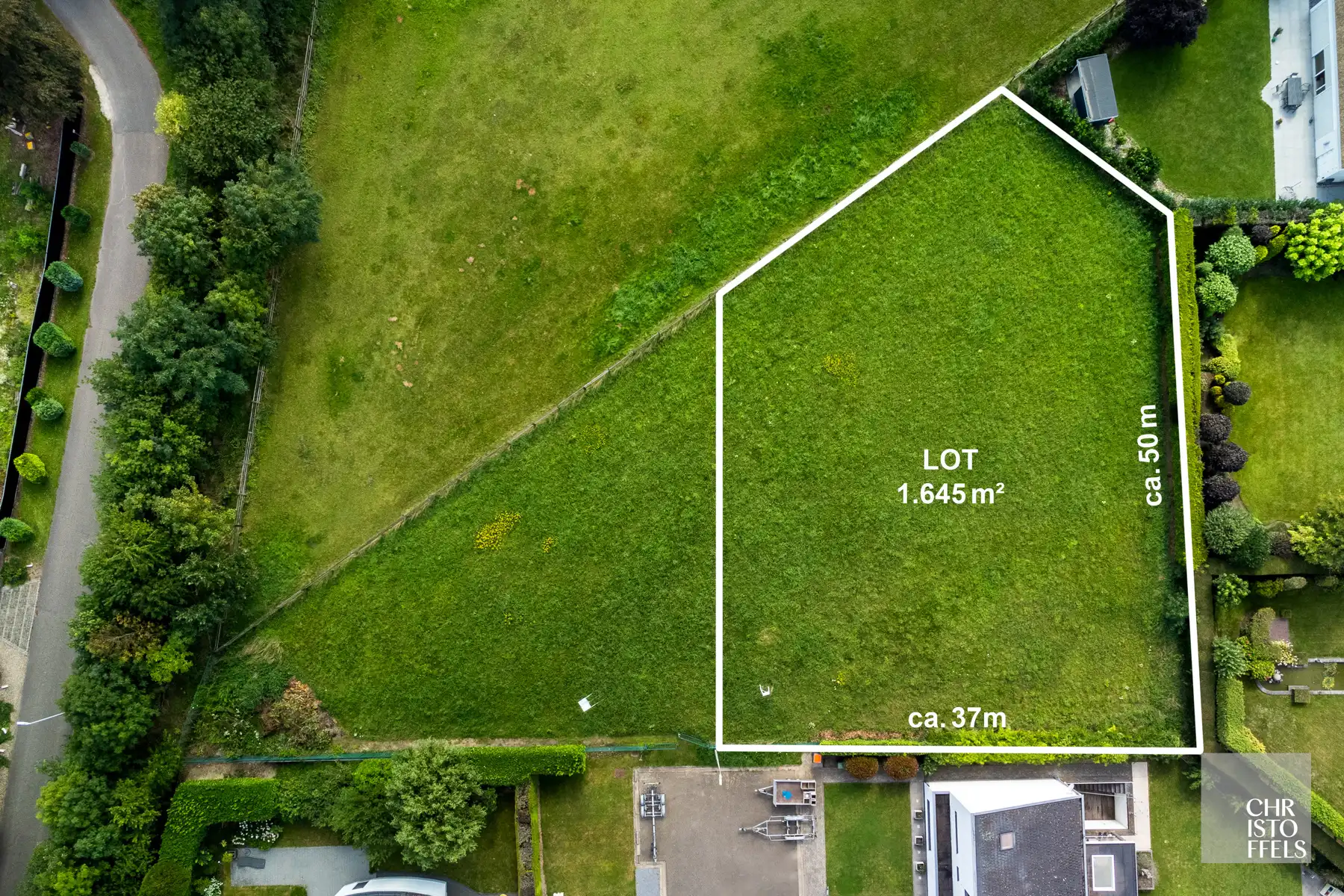 Villa bouwkavel van 1.645m² voor open bebouwing!  foto 3