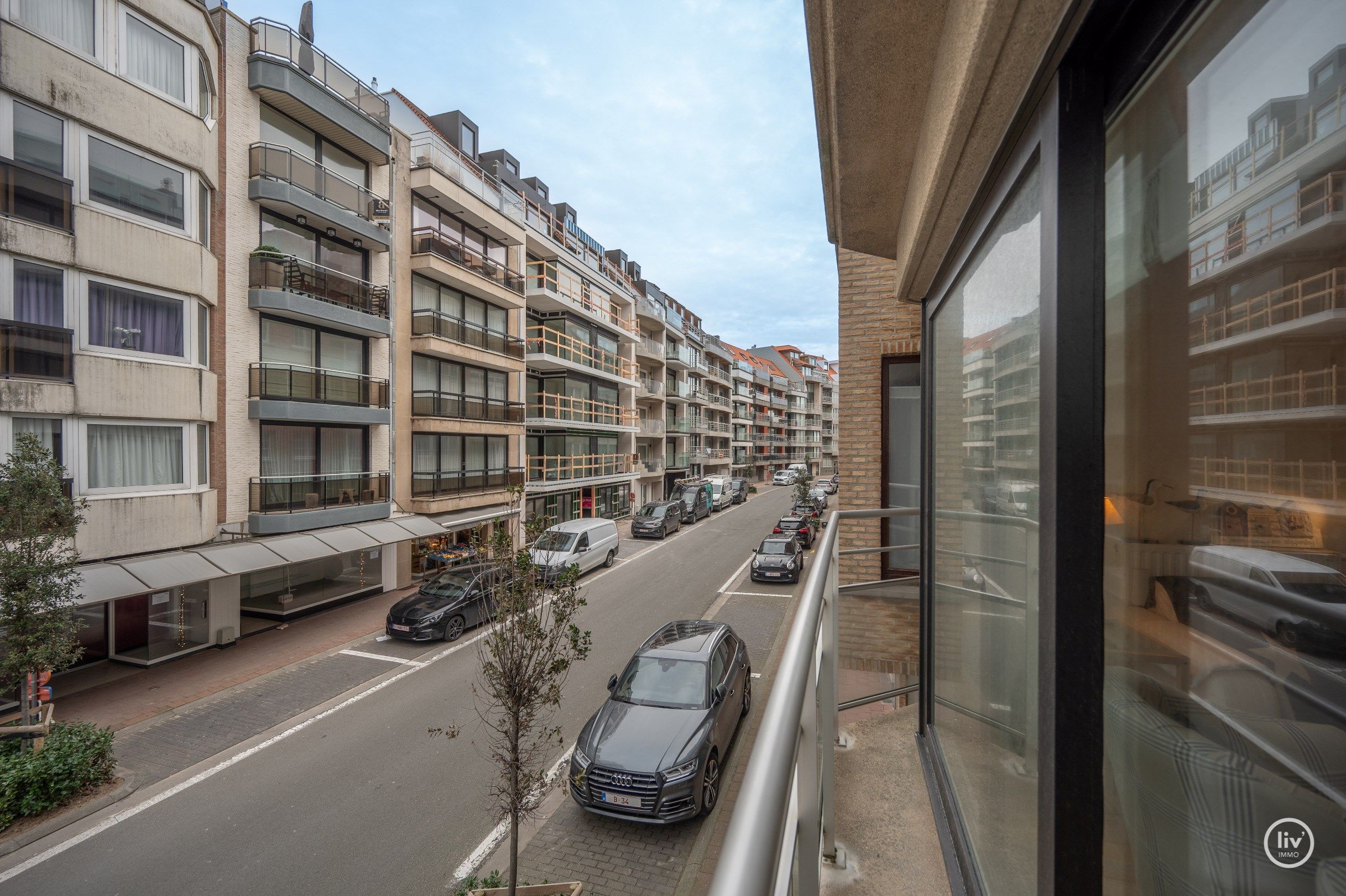 Gezellig vakantieappartement met zijdelings zeezicht vlakbij het Rubensplein te Knokke.  foto 8