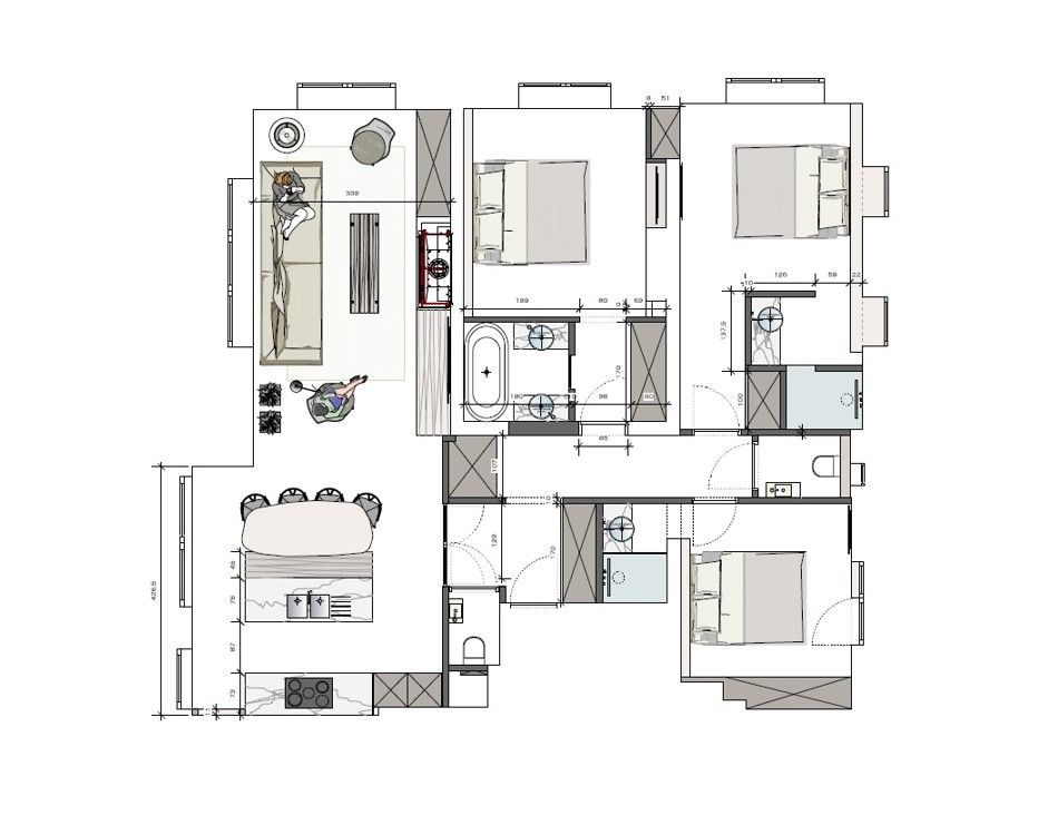 Volledig gerenoveerd 3-slaapkamer appartement met zicht op het Zegemeer  foto 12