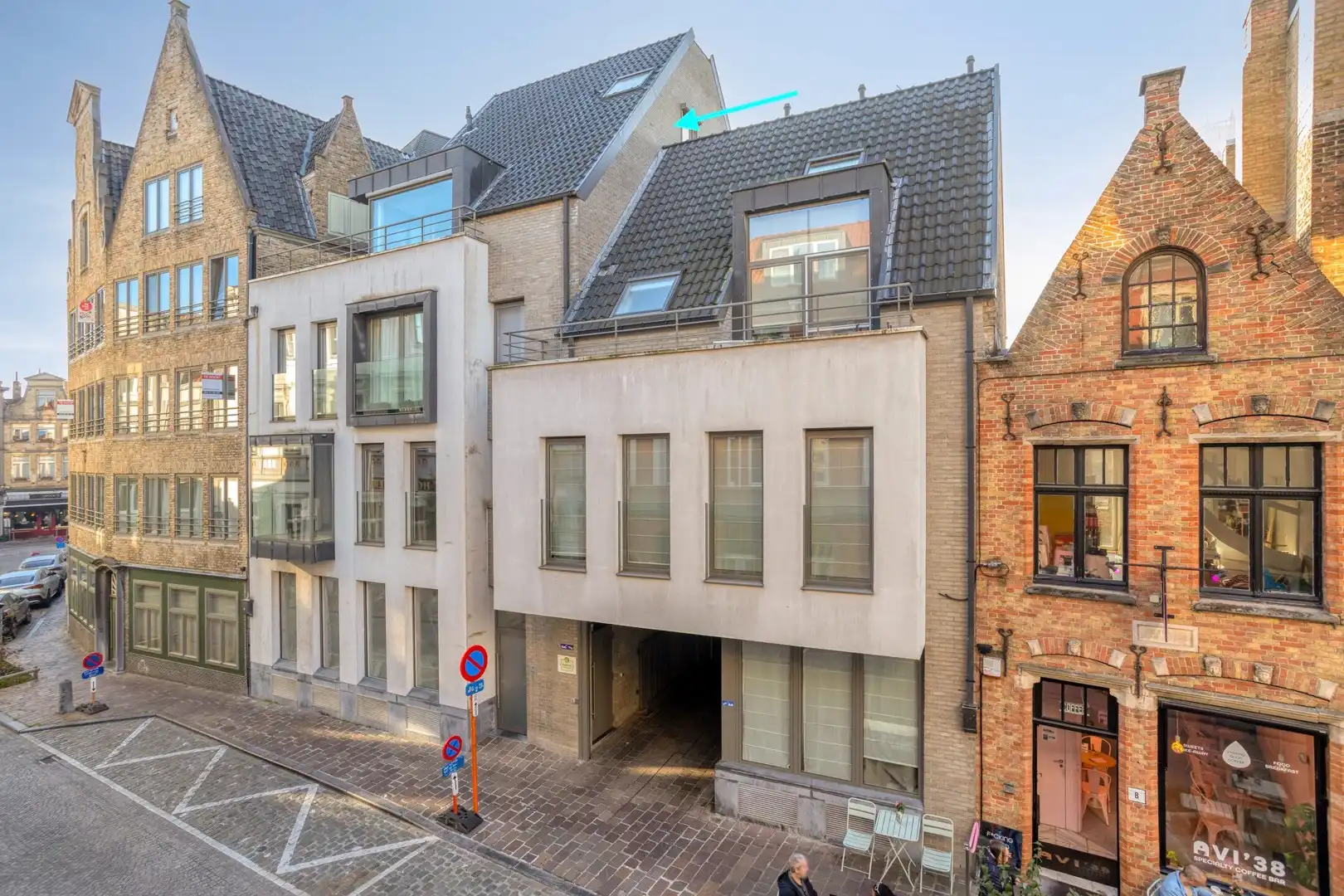 Exclusief penthouse met subliem zicht op de torens van Brugge foto 24