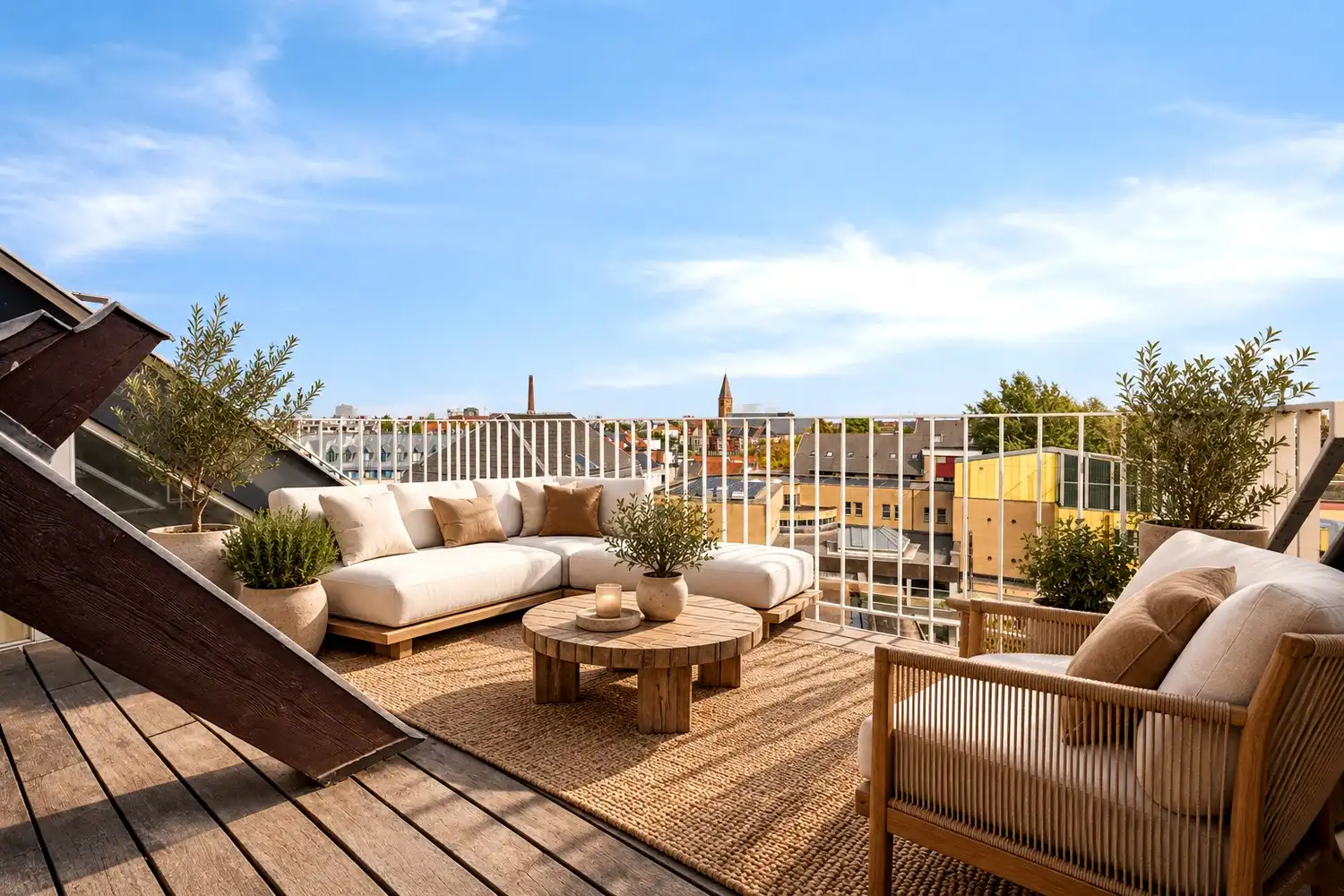 Exceptioneel en luxueus gerenoveerd 19e eeuws duplex dakappartement midden in de binnenstad. foto 9