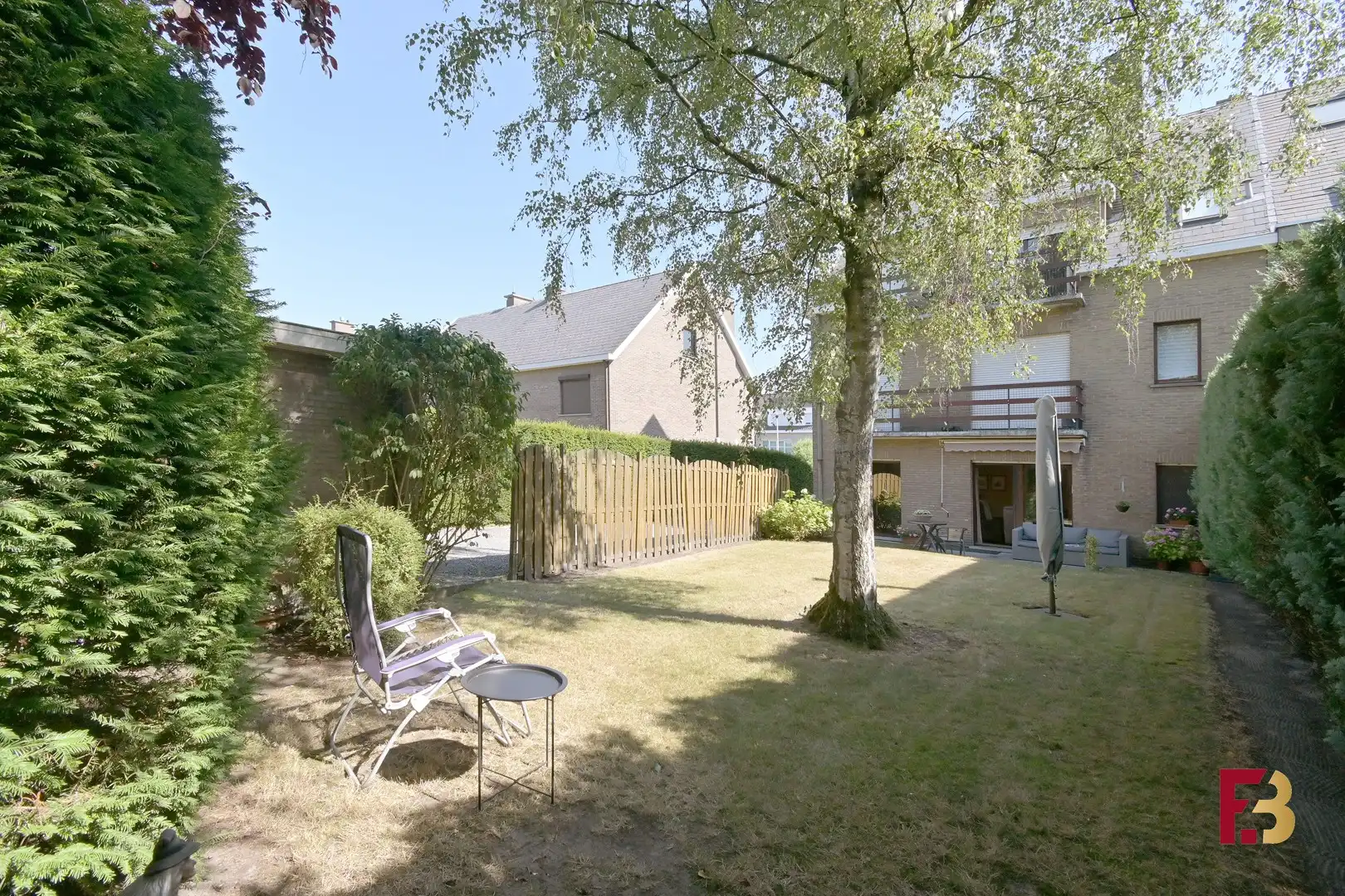Comfortabel gelijkvloers appartement met privatieve tuin en garage op een rustige toplocatie in Gent foto 13