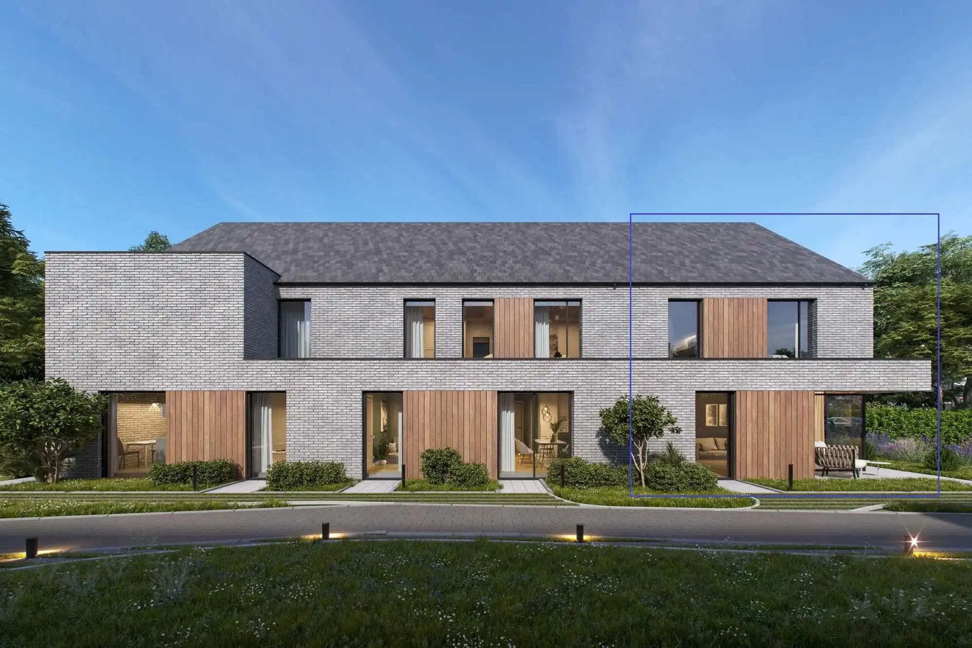 Moderne en energiezuinige nieuwbouwwoning aan de rand van de stad foto 5