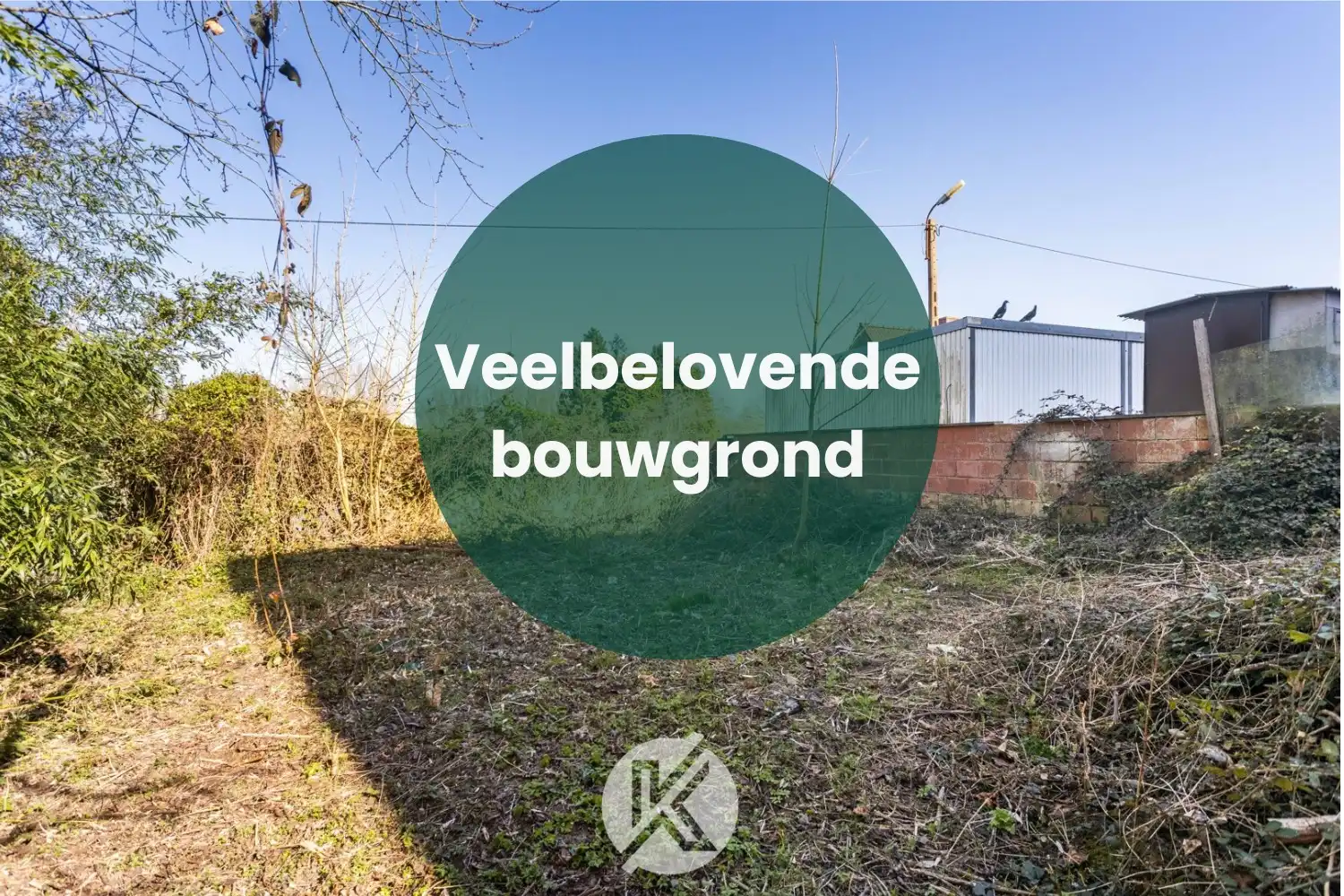 Interessante projectgrond in Mere foto {{pictureIndex}}