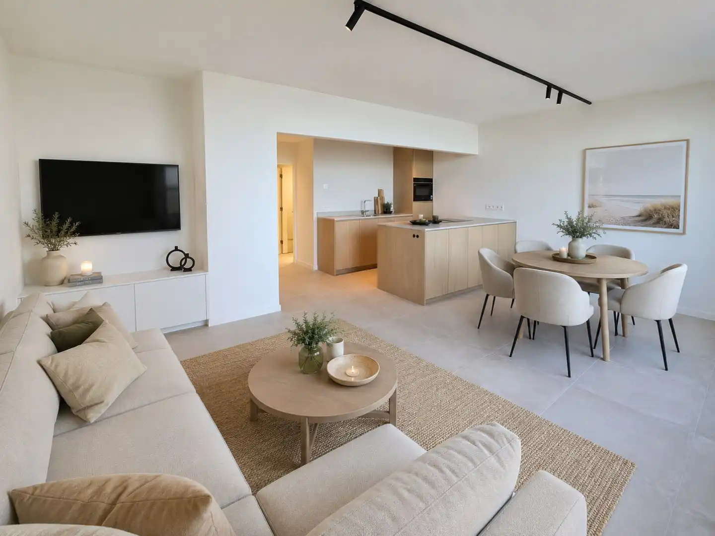 Penthouse 1 slpk op de Zeedijk te De Panne foto 2