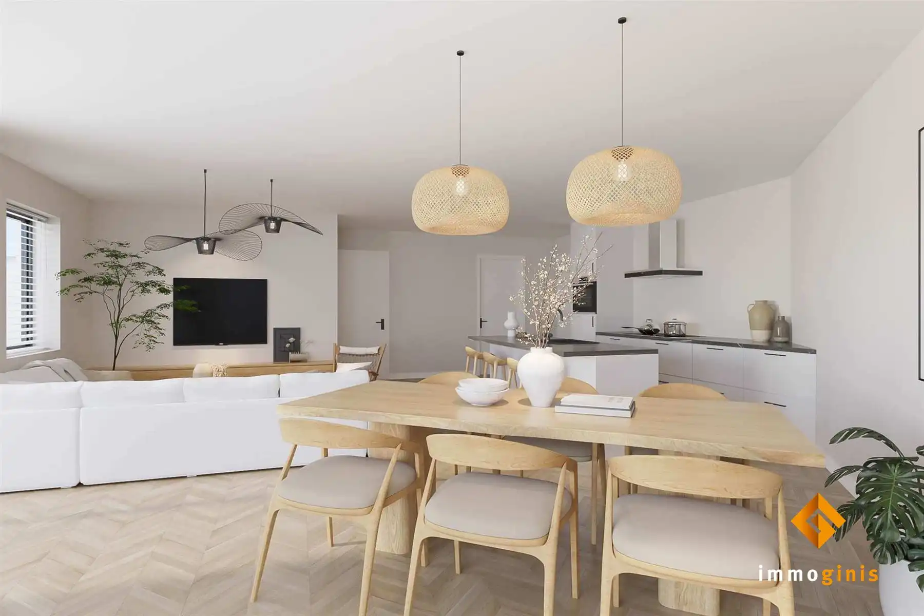 OPEN WERF! Appartement (tweede verdieping)  met 2 slaapkamers en overdekt terras.  foto 7