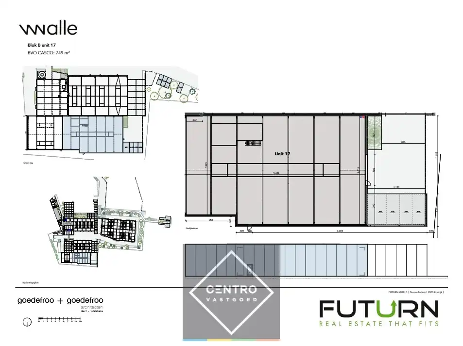 Unit van 749 m² (aangesloten op het WARMTENET) met 8 parkeerplaatsen op TOP-locatie te Kortrijk. foto 12
