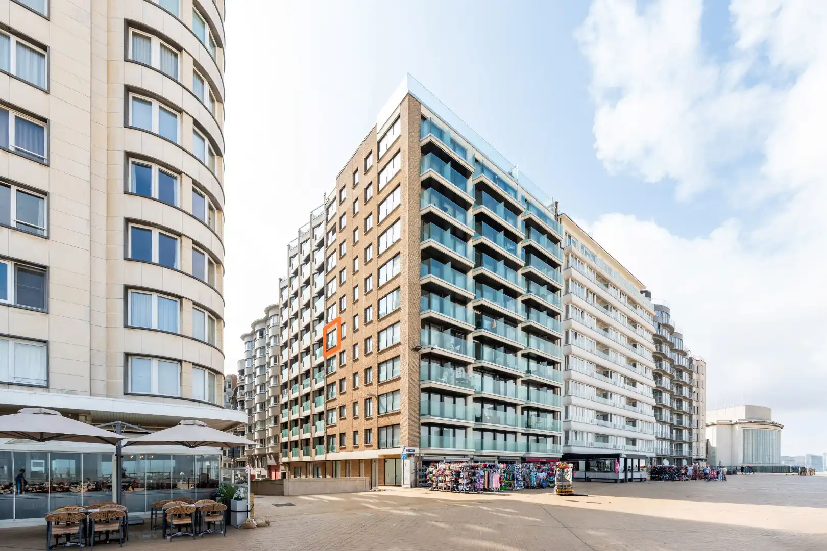 Studio met zijdelings zeezicht in het centrum van Oostende  foto 12