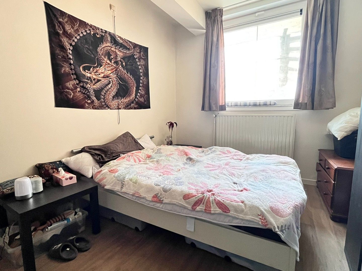 Gelijkvloers appartement met 2 slaapkamers, kelderberging en garage foto 11