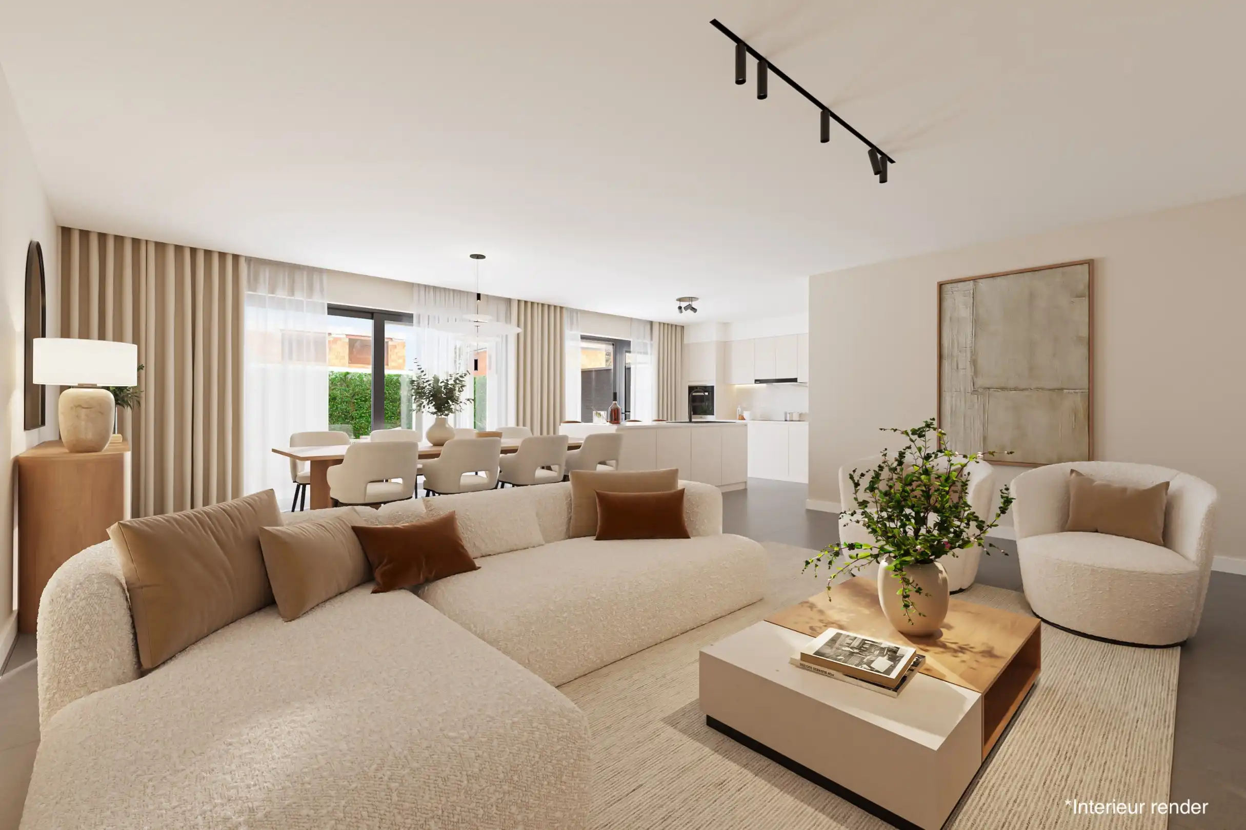 Gelijkvloers appartement met 2 slaapkamers en terras van 24m2 in Houthalen foto 4