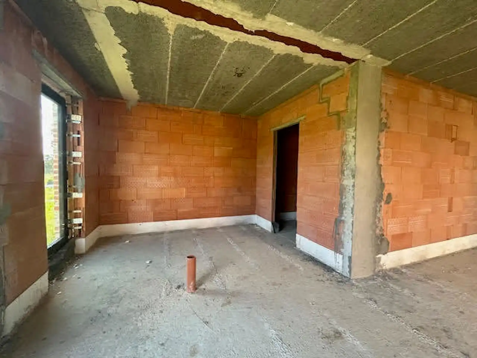 Sublieme 3 gevel woning - ruwbouw winddicht foto 2