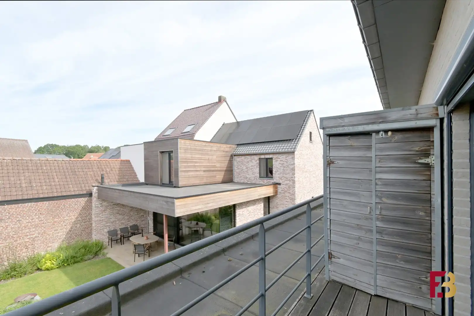 Duplex appartement in het groene Massemen foto 15