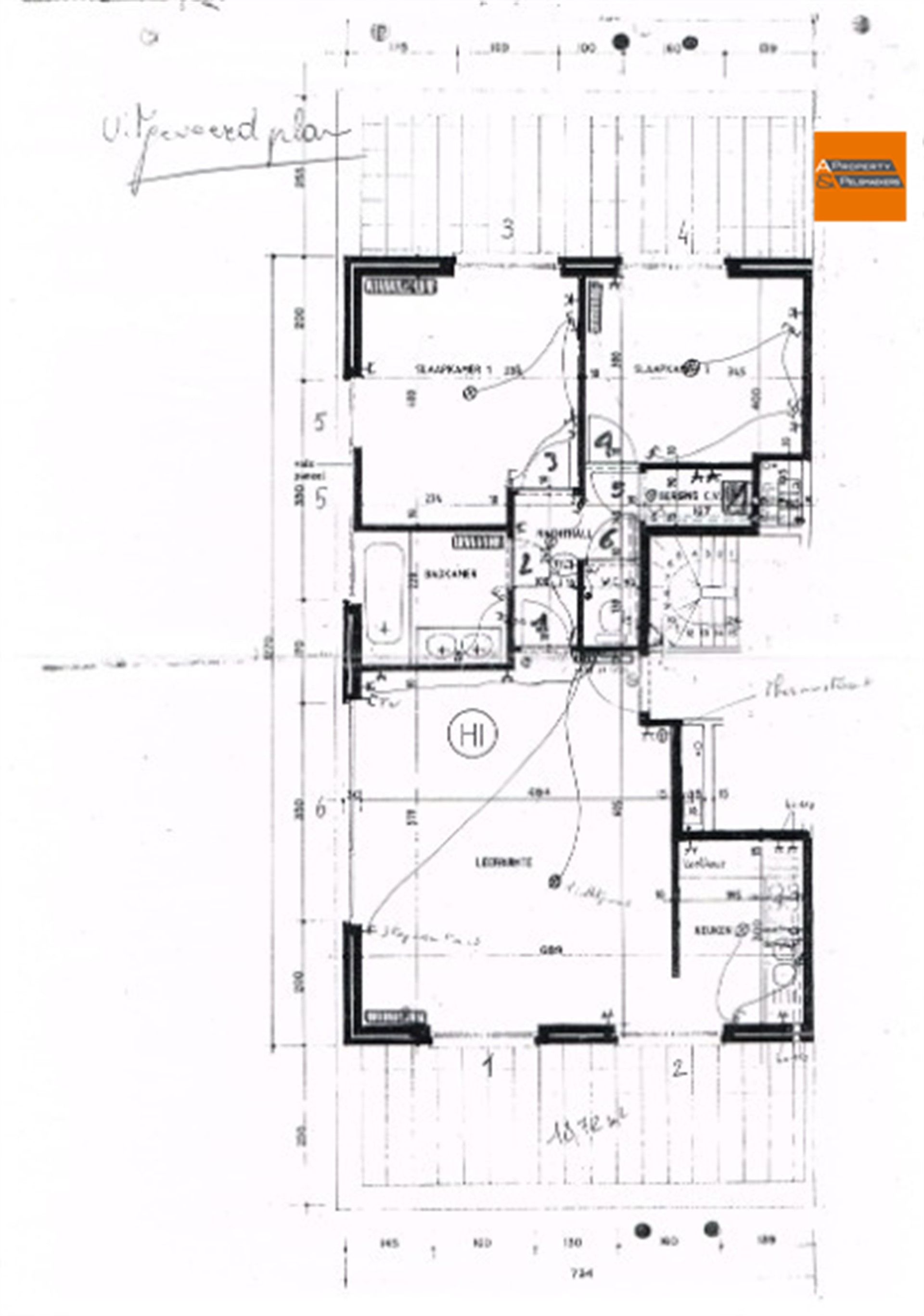 Appartement met 2 slpk, 2  terrassen + garage foto 16