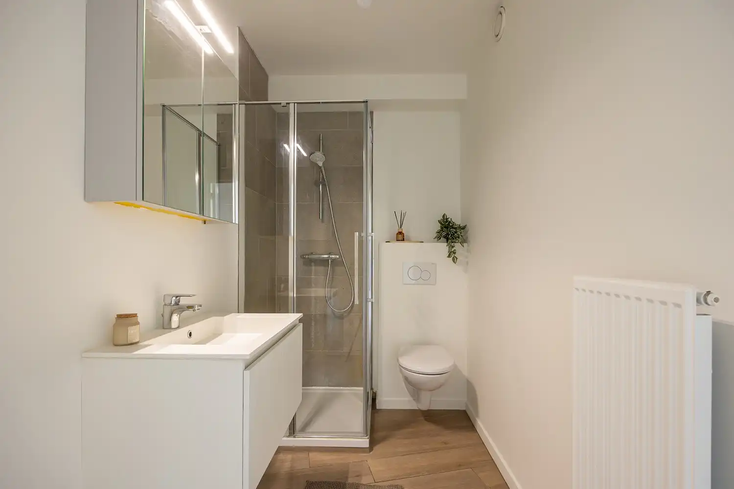 Instapklaar 1-slaapkamer appartement tussen Eilandje en centrum mét terras foto 12
