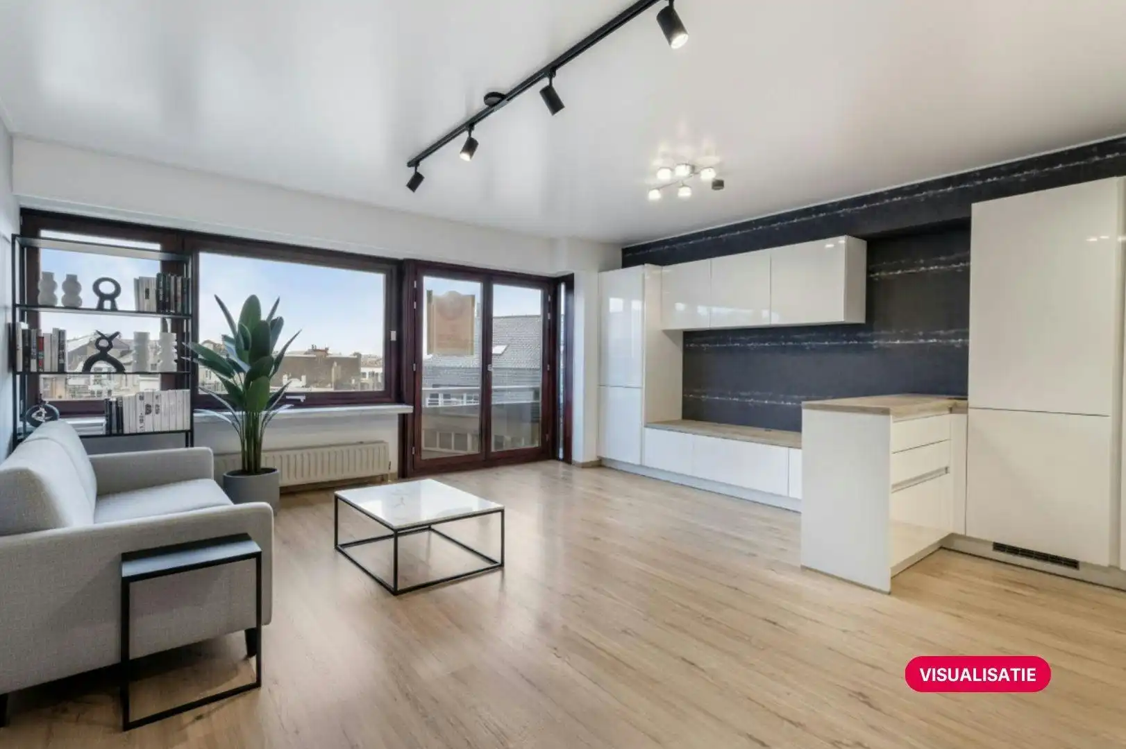 Appartement met twee slaapkamers te koop te Blankenberge foto {{pictureIndex}}