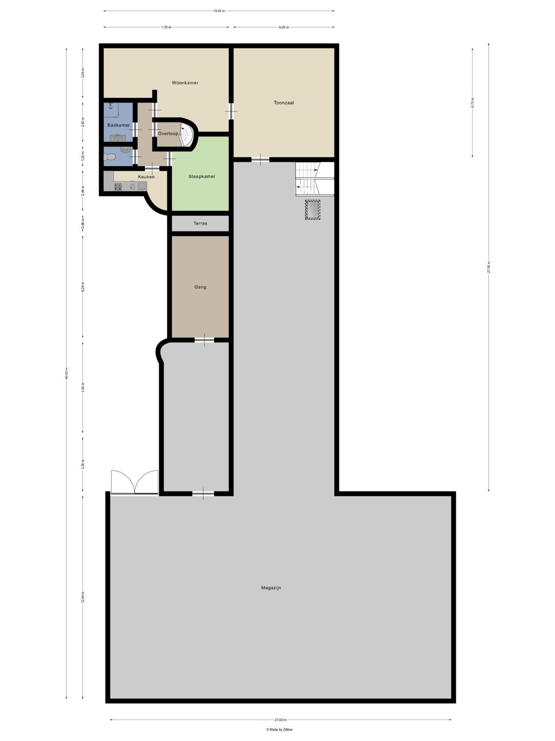 Woning met zeer ruim magazijn op 2 verdiepingen te Turnhout foto 32