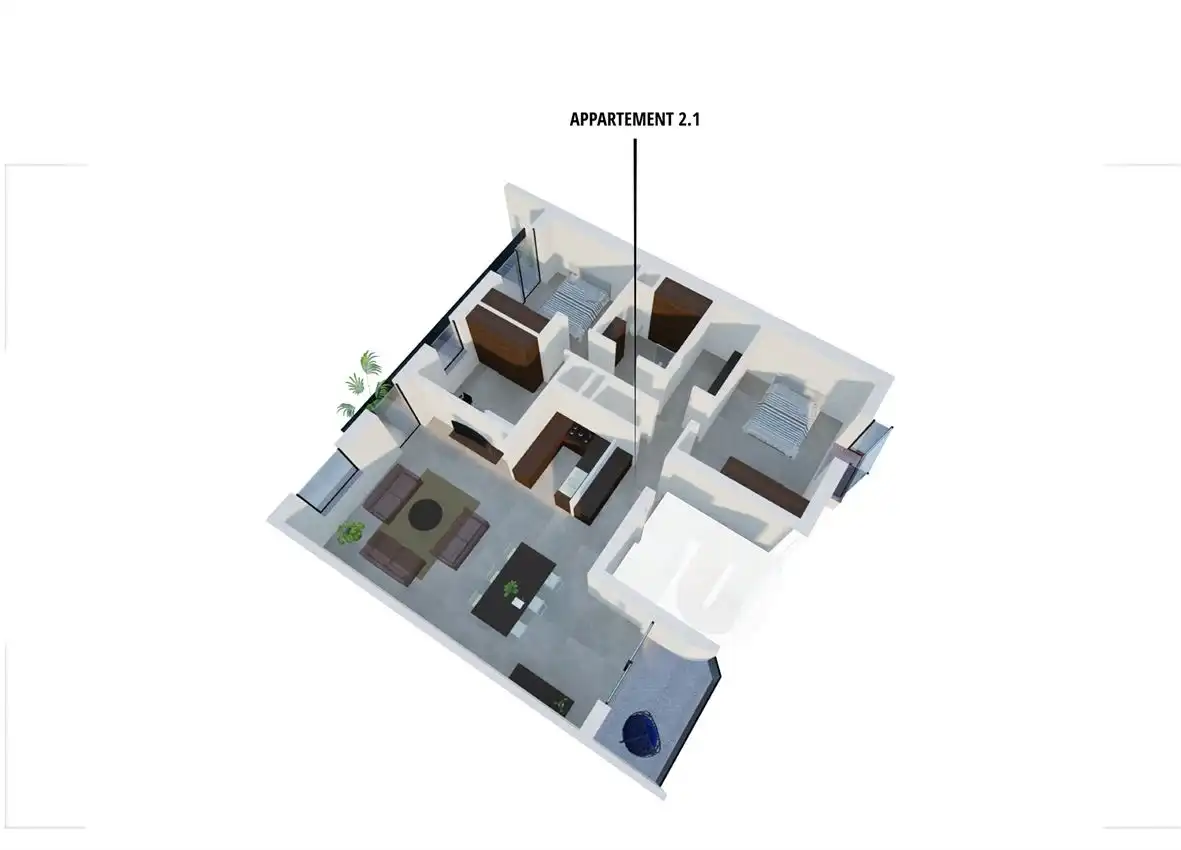 Penthouse 133m² met 3slk  foto 12