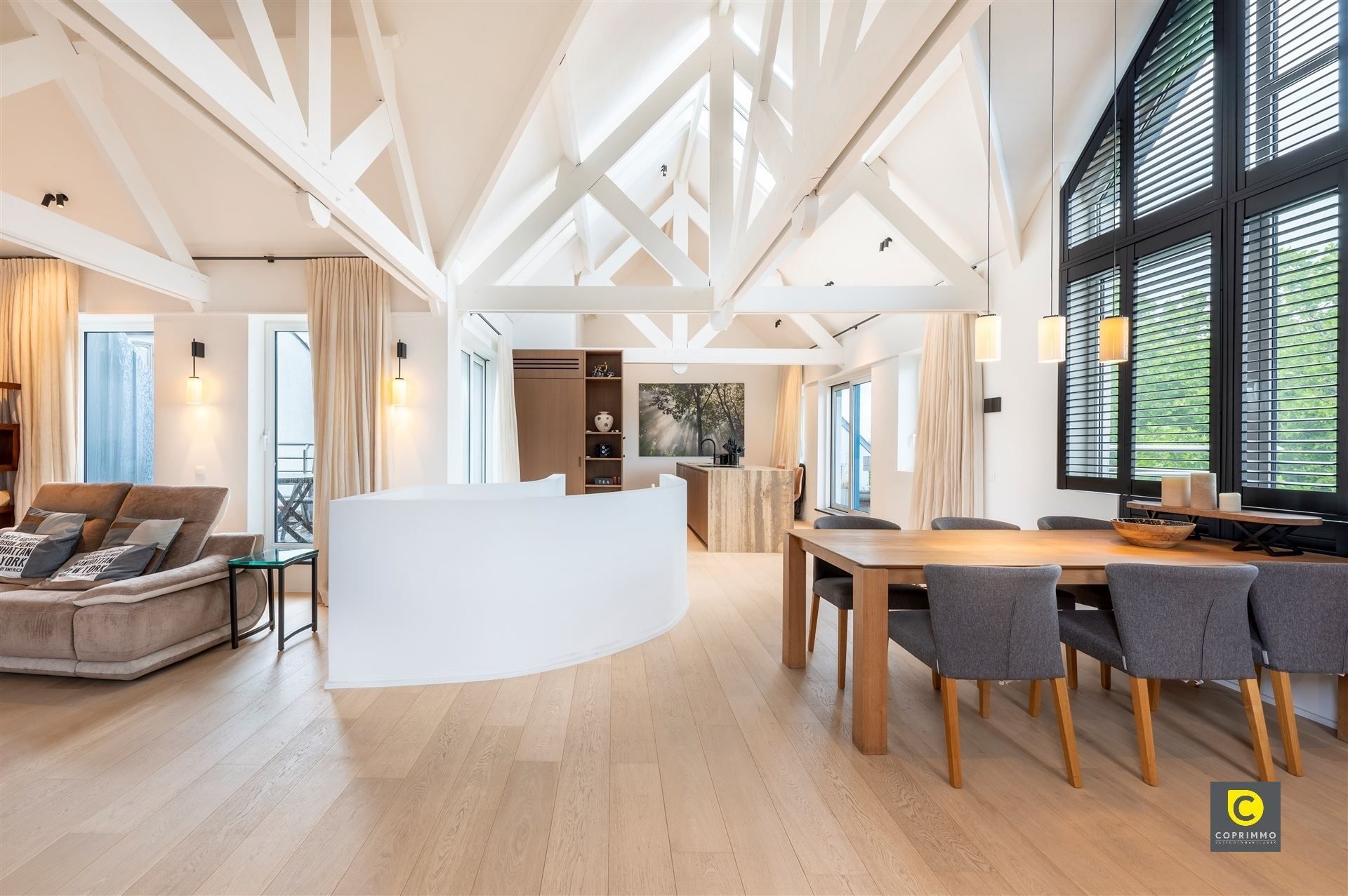 Dakappartement: 4 slk, 4 T en P foto 9