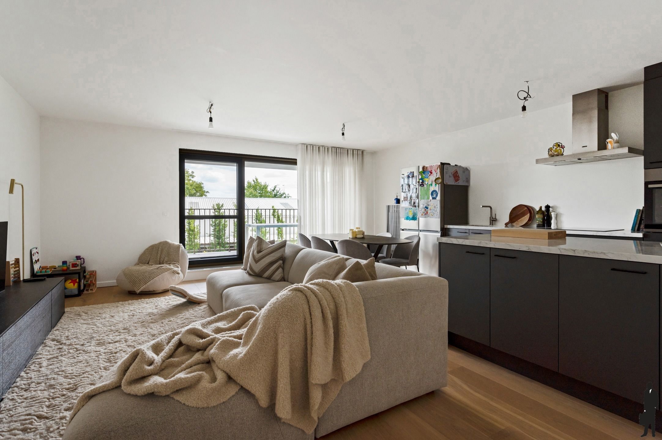 Recent appartement met 2 ruime slpks & terras met groenzicht foto 3